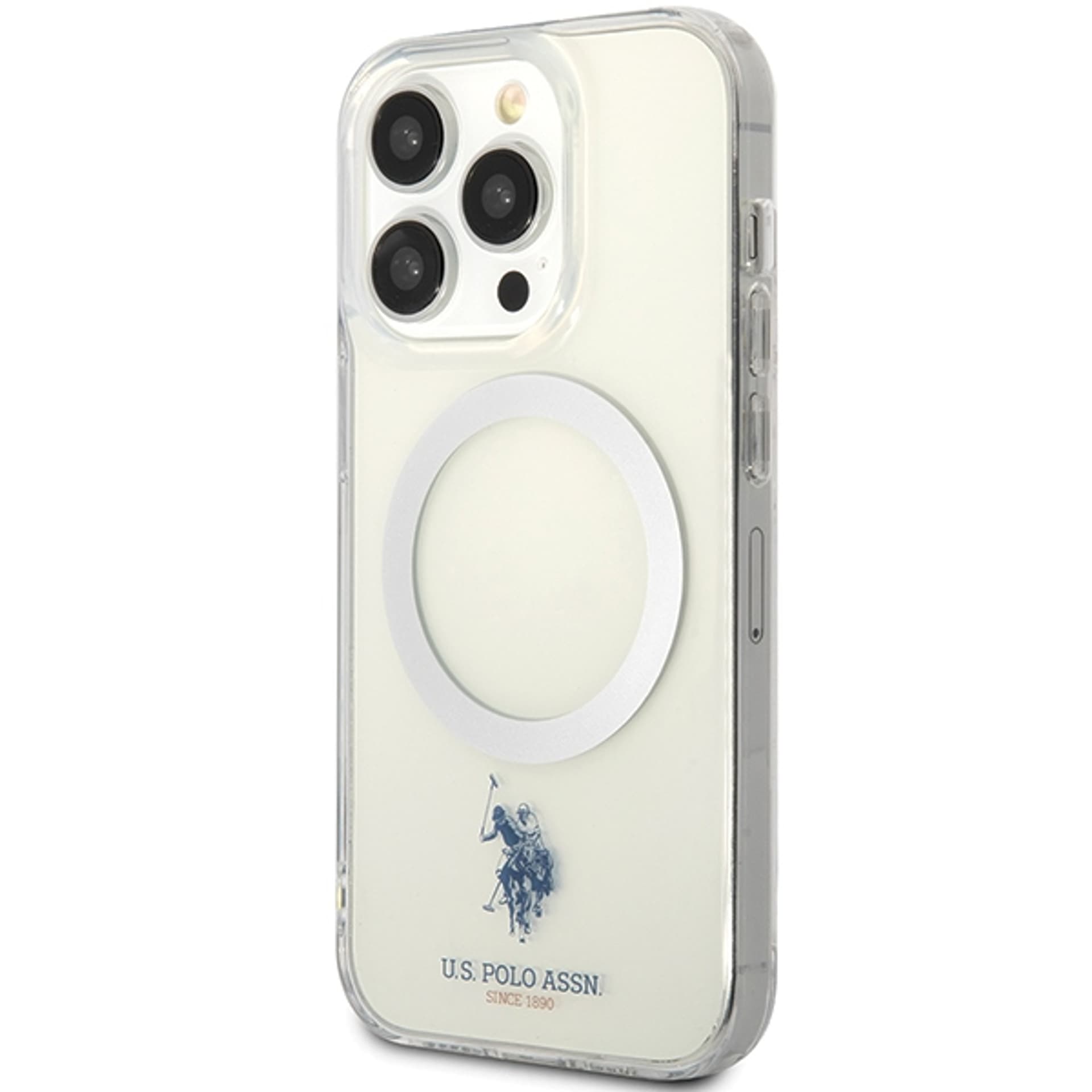 

US Polo USHMP15XUCIT iPhone 15 Pro Max 6.7" transparent MagSafe Collection
