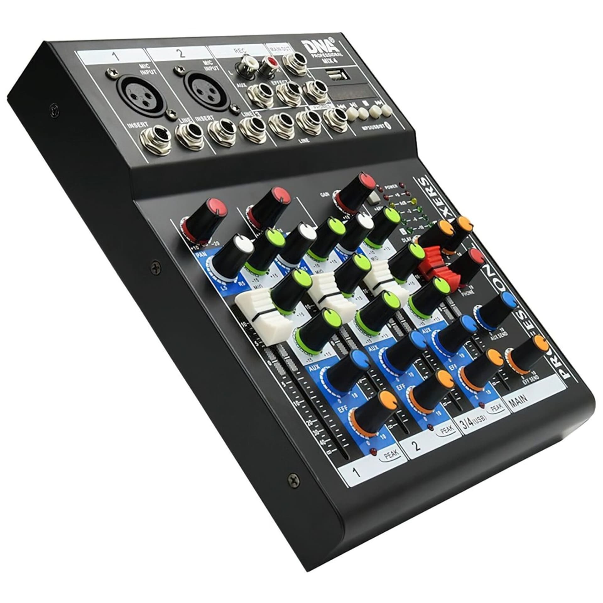 

DNA MIX 4 - Mikser audio USB MP3 analogowy 4 kanały