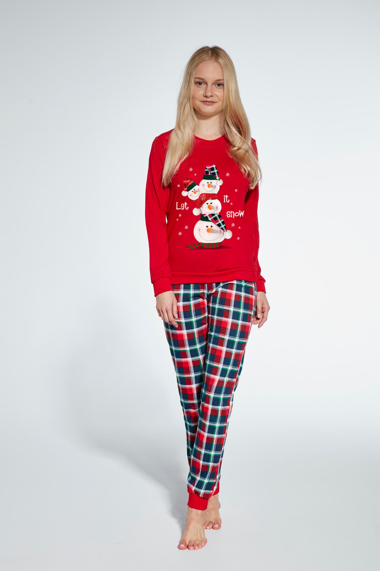

PIŻAMA CORNETTE KD-594/172 SNOWMAN 2 (kolor czerwony, rozmiar 110-116)