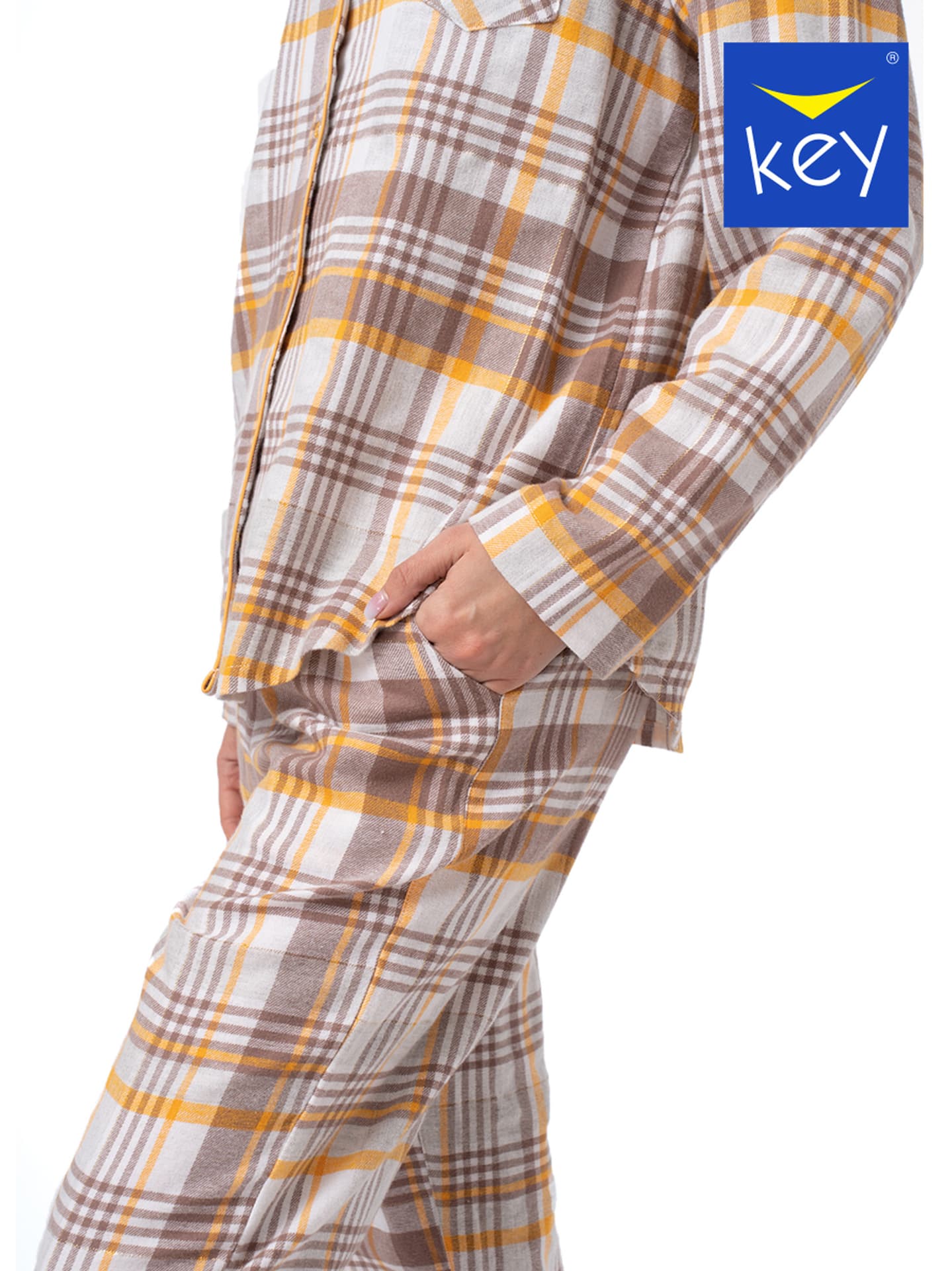 

PIŻAMA KEY LNS-448 B23 XXL-4XL (kolor różowy, rozmiar XXL)