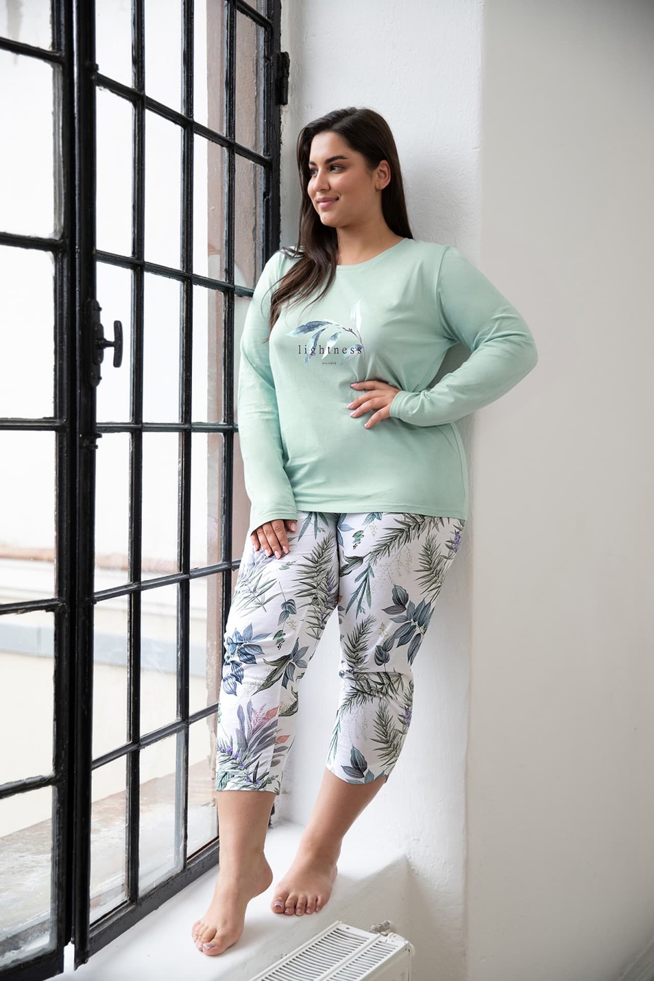 

PIŻAMA TARO 3016 ARIANA AW24 XXL- (kolor zielony, rozmiar XXL)