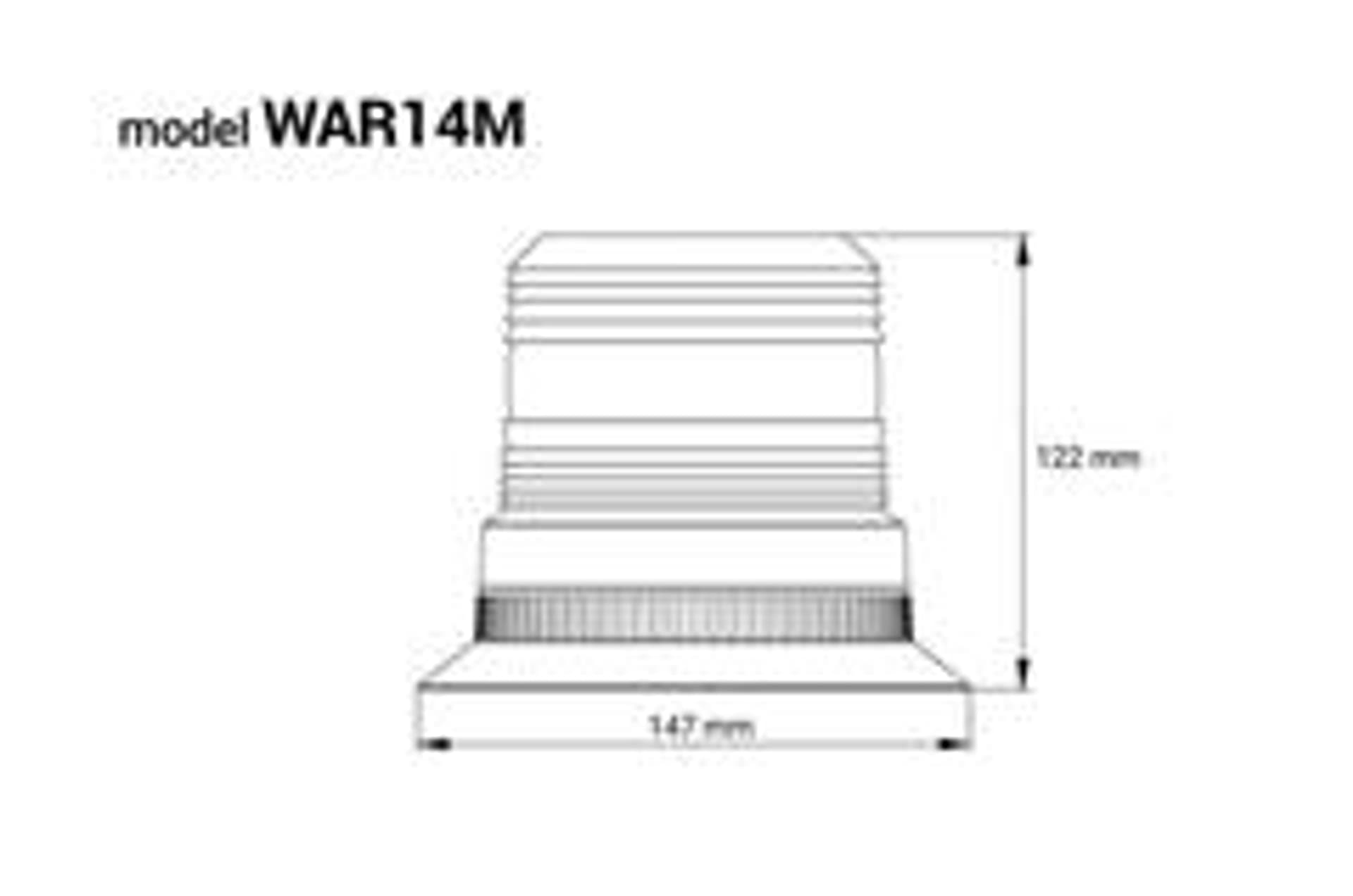 

01503 Lampa ostrzegawcza WAR14M