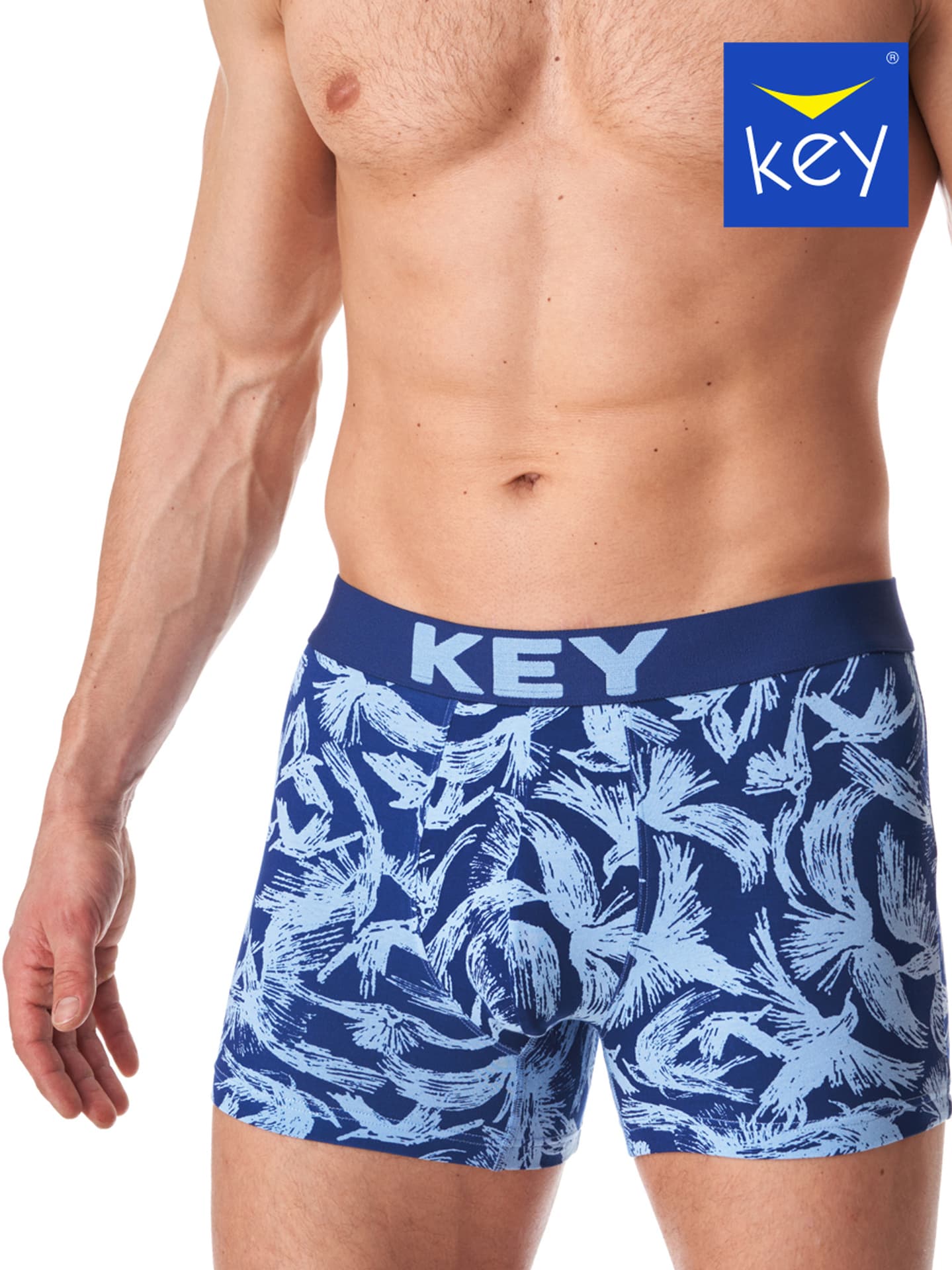 

SZORTY KEY MXH-417 B23 (kolor niebieski, rozmiar L)