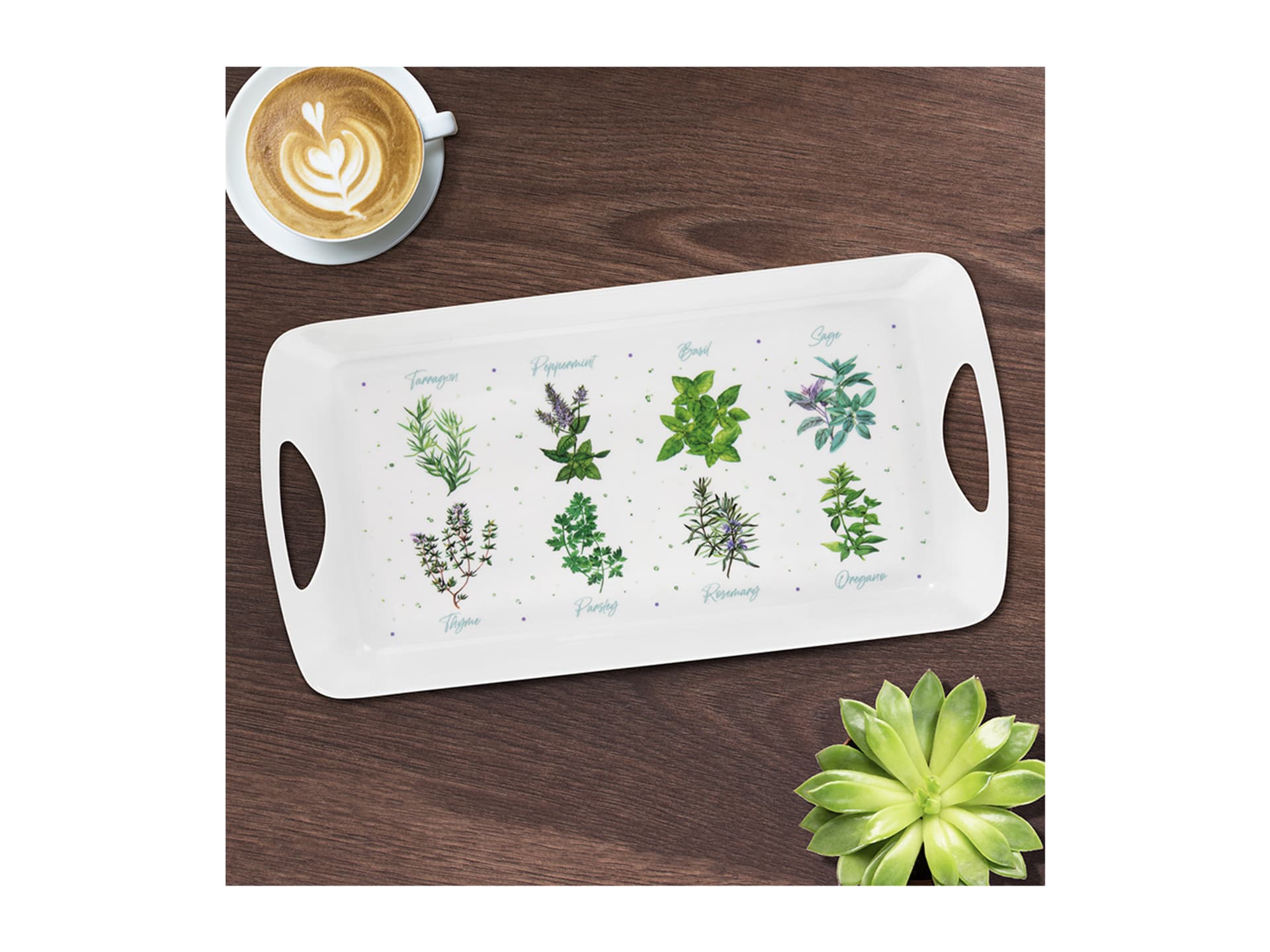 

Taca średnia - Herb Garden