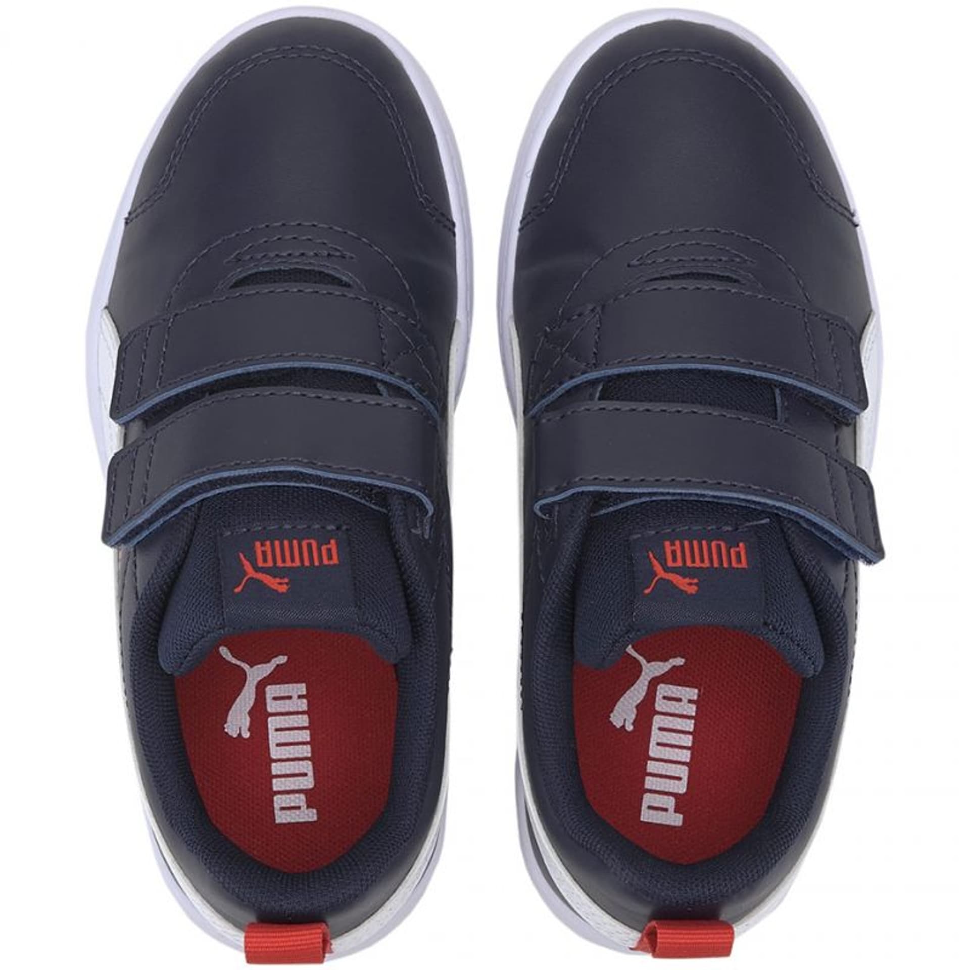 

Buty Puma Courtflex v2 V PS Jr 371543 (kolor Biały. Granatowy, rozmiar 33)
