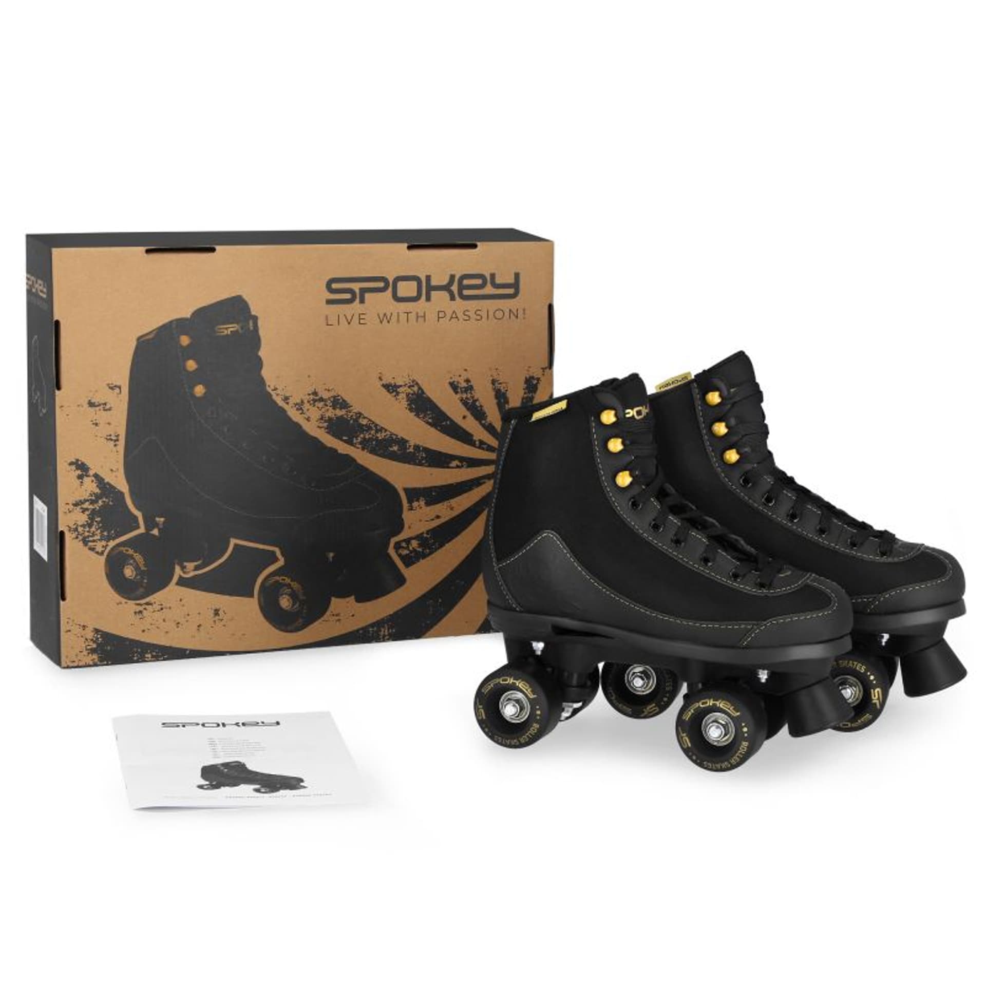 

Wrotki Spokey Ravina BK 37 (kolor Czarny, rozmiar 37)