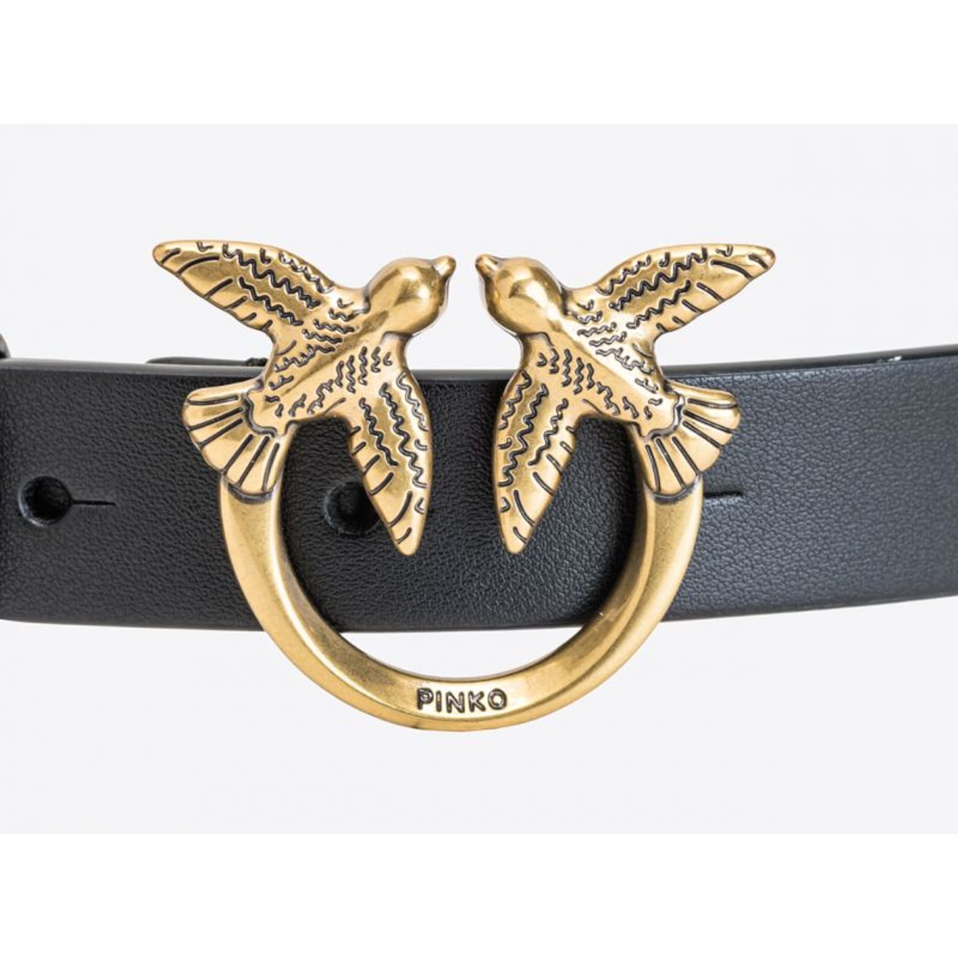 

Pasek damski Pinko Love Birds (kolor Czarny)