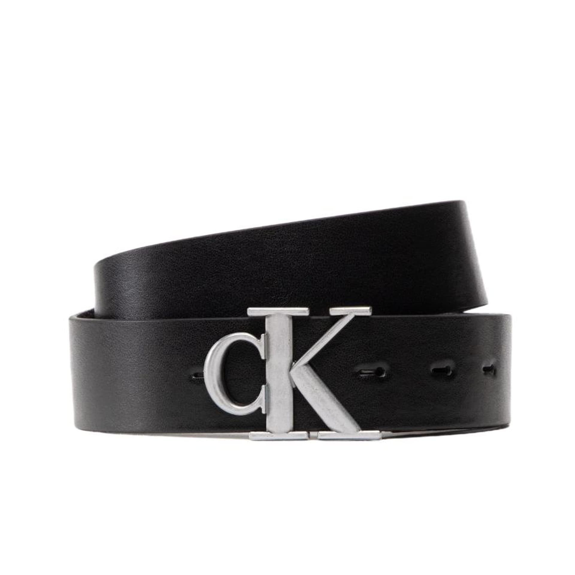 

Pasek męski Calvin Klein Jeans Round Mono Plaque (kolor Brązowy. Czarny)