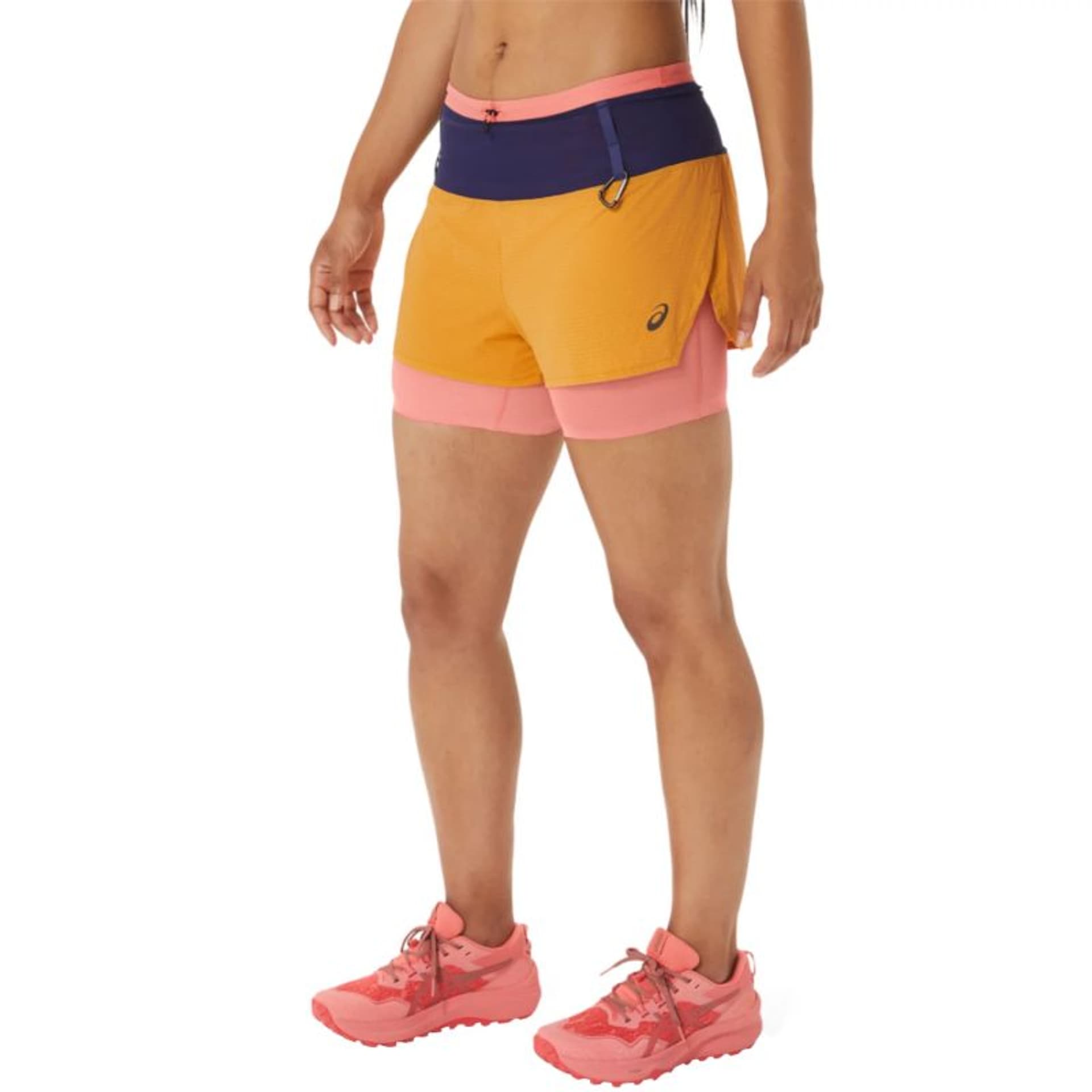 

Spodenki Asics Fujitrail 2-N-1 Short W 2012C719 (kolor Pomarańczowy, rozmiar L)