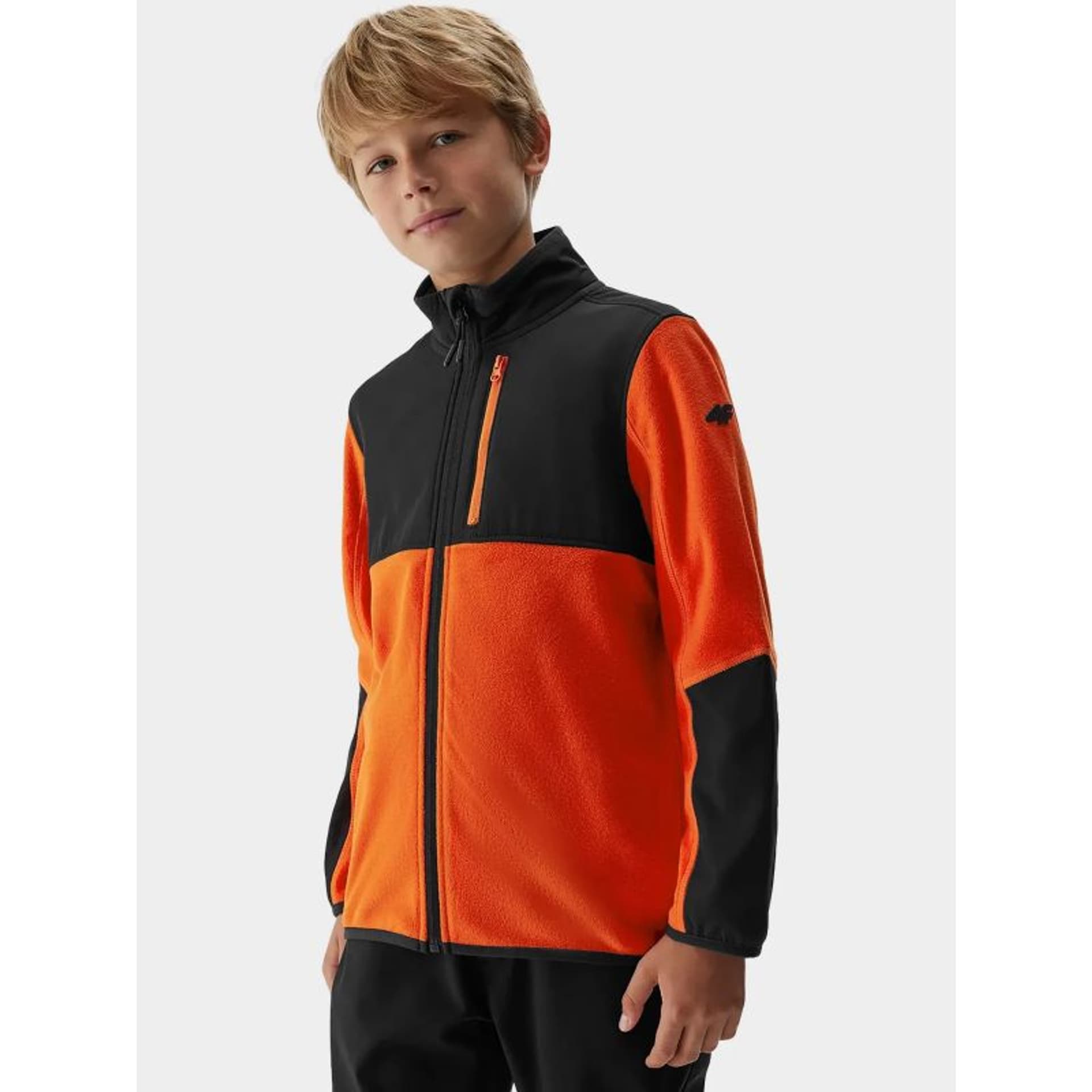 

Bluza 4F Jr 4FJAW23TFLEM106 (kolor Pomarańczowy)
