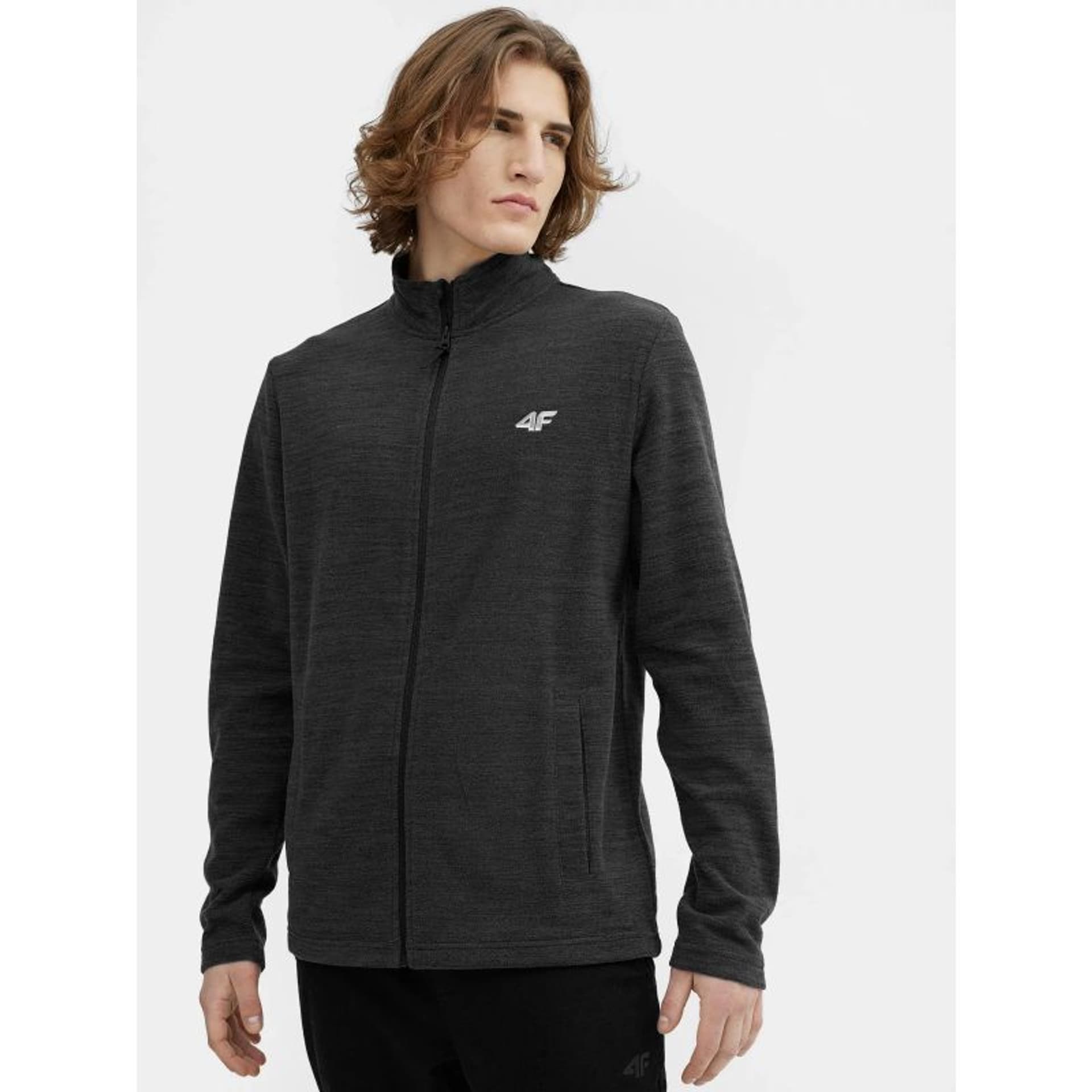 

Bluza 4F M 4FWAW23TFLEM247 (kolor Czarny. Szary/Srebrny)