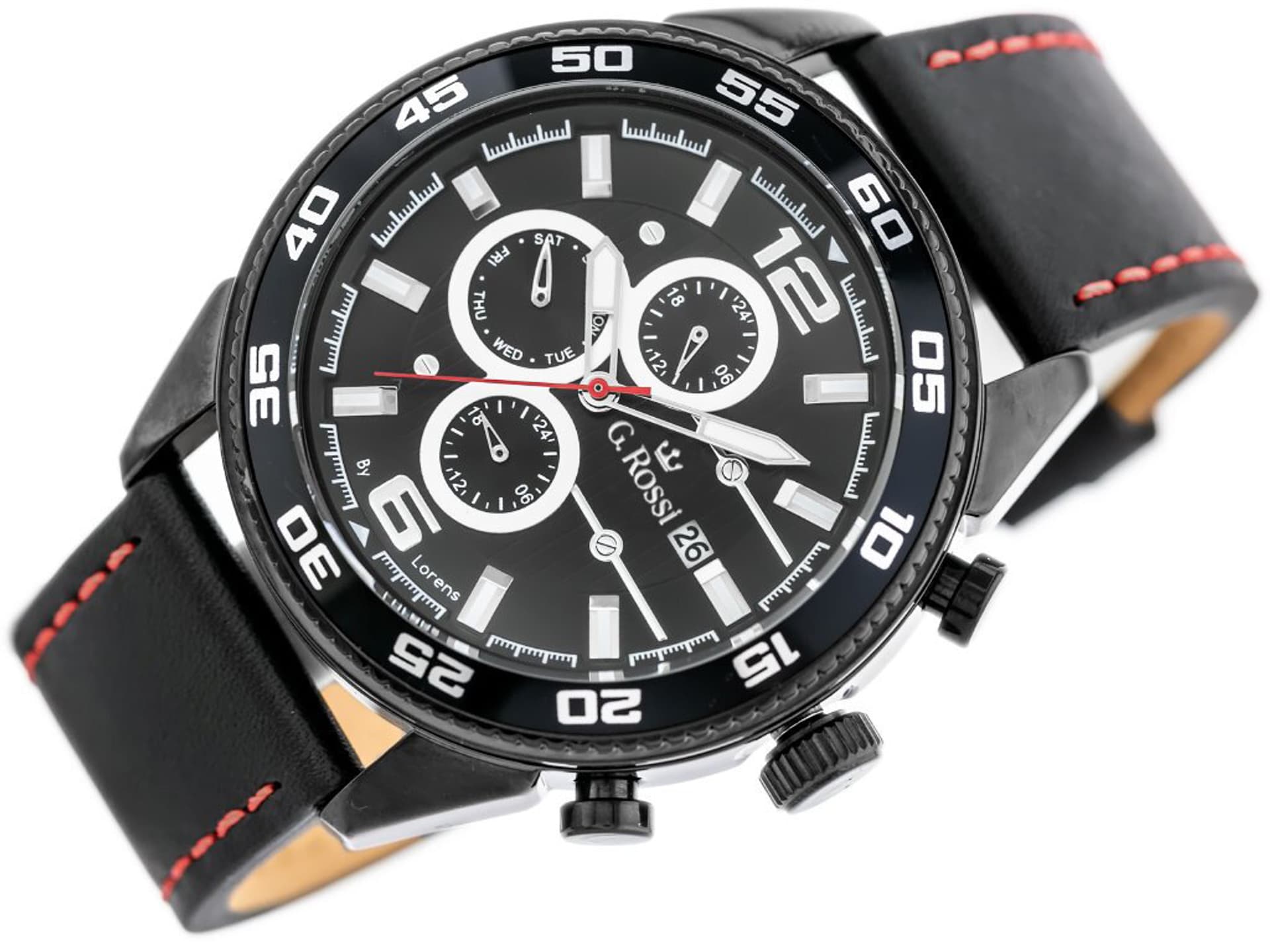 

ZEGAREK G. ROSSI - E7131A-1A3 - EXCLUSIVE (zg287c) + BOX, Zg287c) + bo