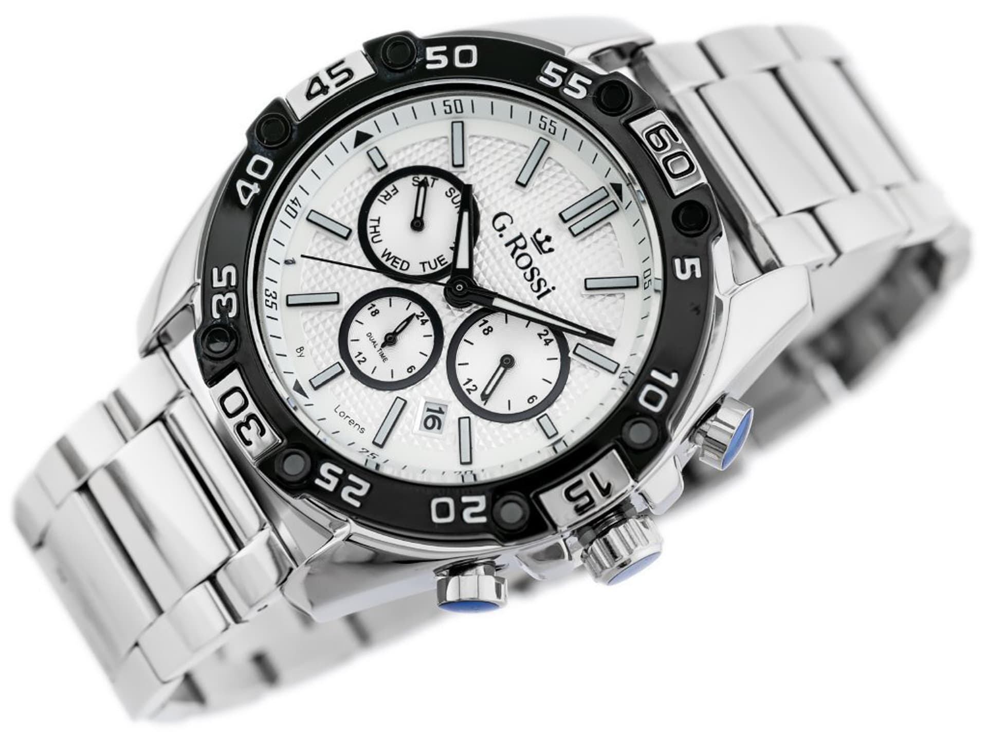 

ZEGAREK G. ROSSI - E8754B2-3C1 EXCLUSIVE (zg299a) + BOX, Zg299a) + bo