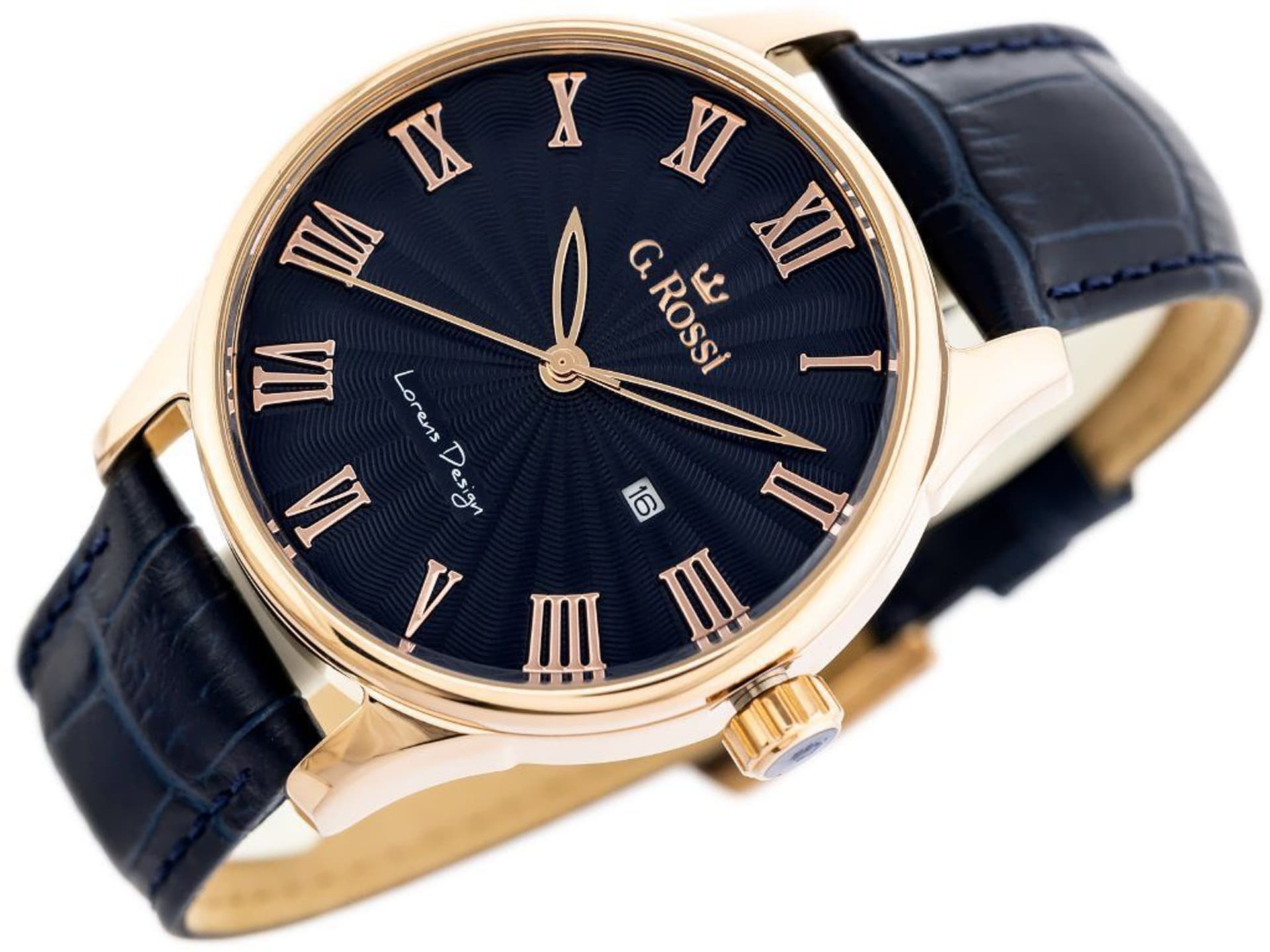 

ZEGAREK G. ROSSI - 11652A4-6F1 (zg322e) + BOX, Zg322e) + bo