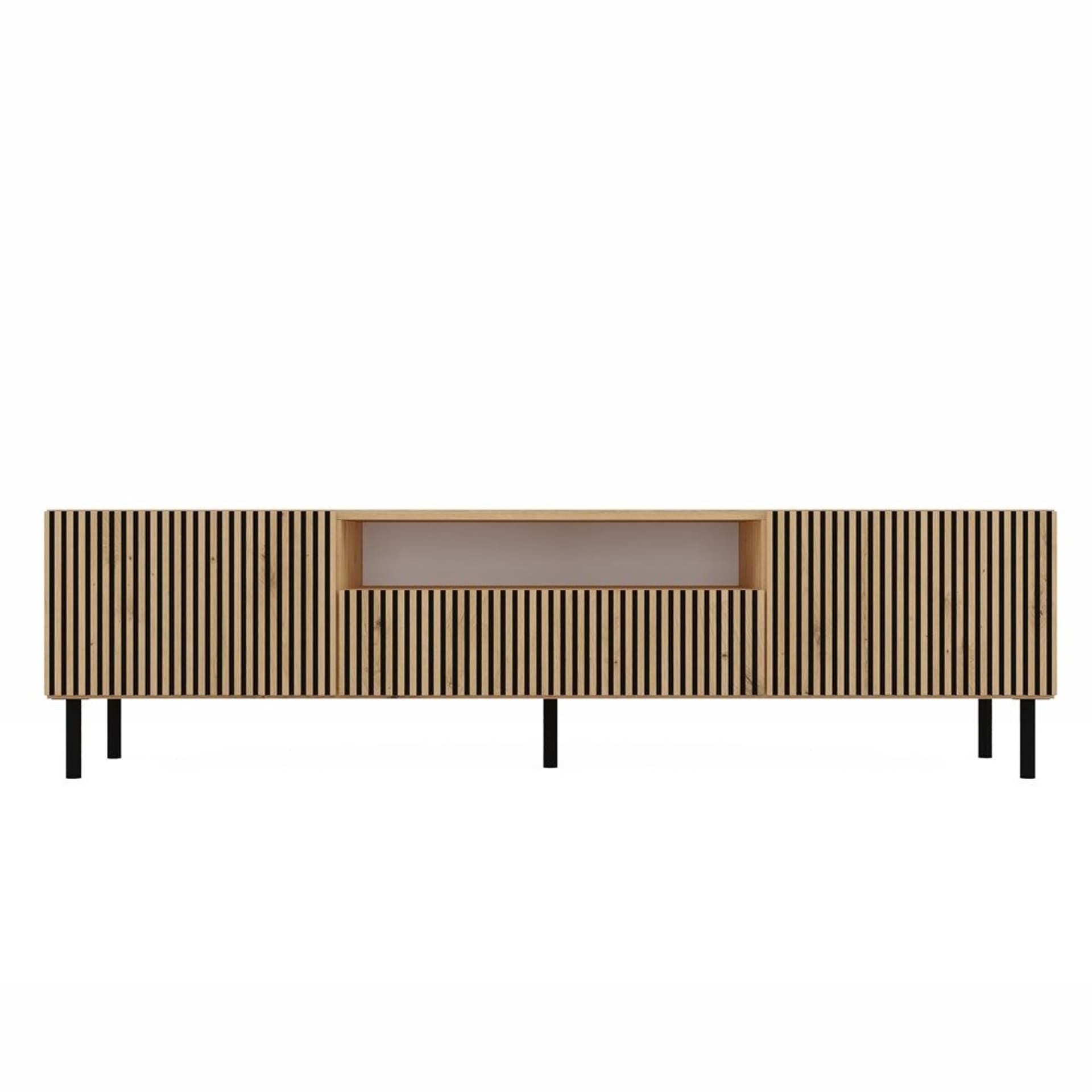 

SZAFKA RTV 160 KAMA SLIM LAMELE ARTISAN