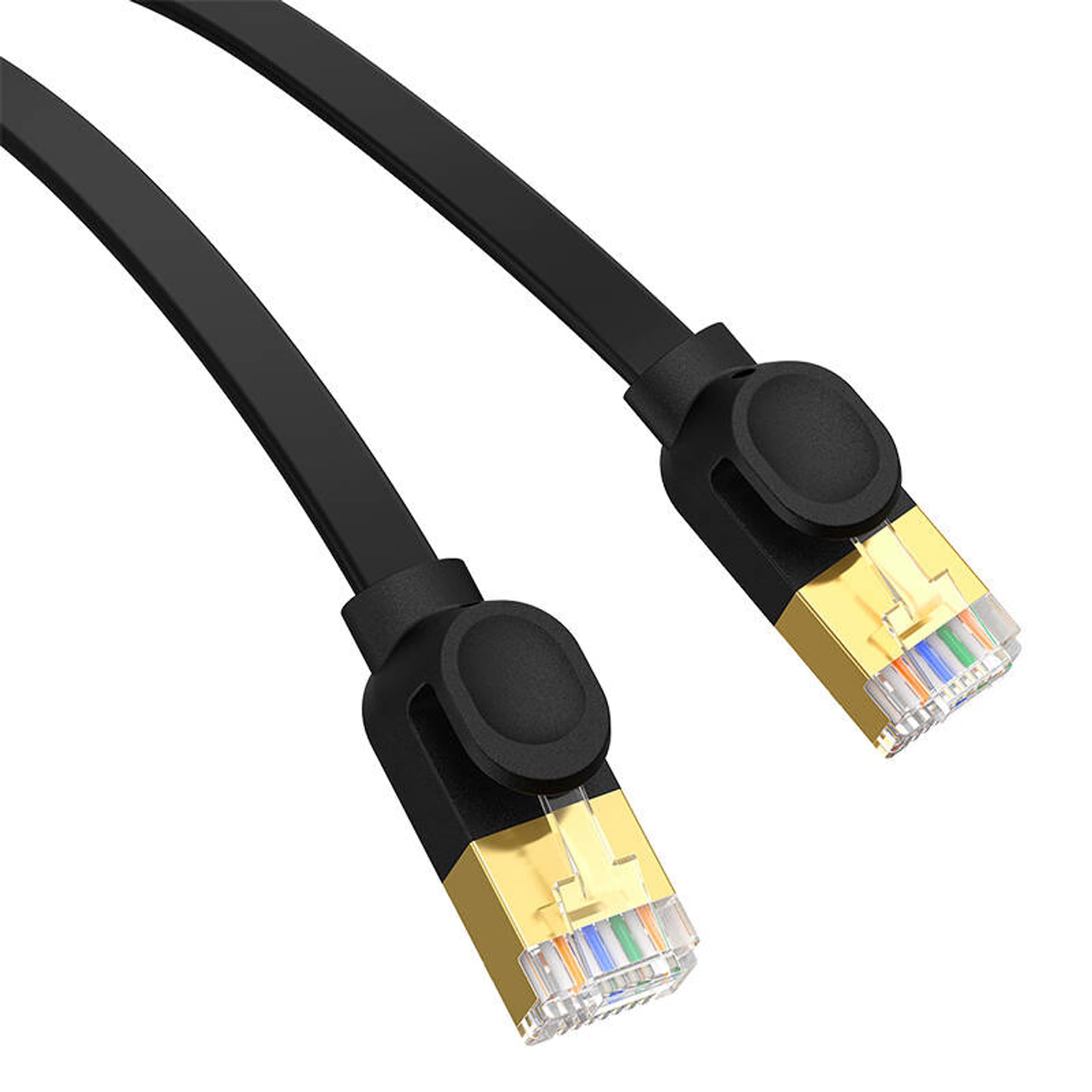

Kabel sieciowy Baseus High Speed, Ethernet RJ45, Gigabit, Cat.7, 0,5m (czarny)