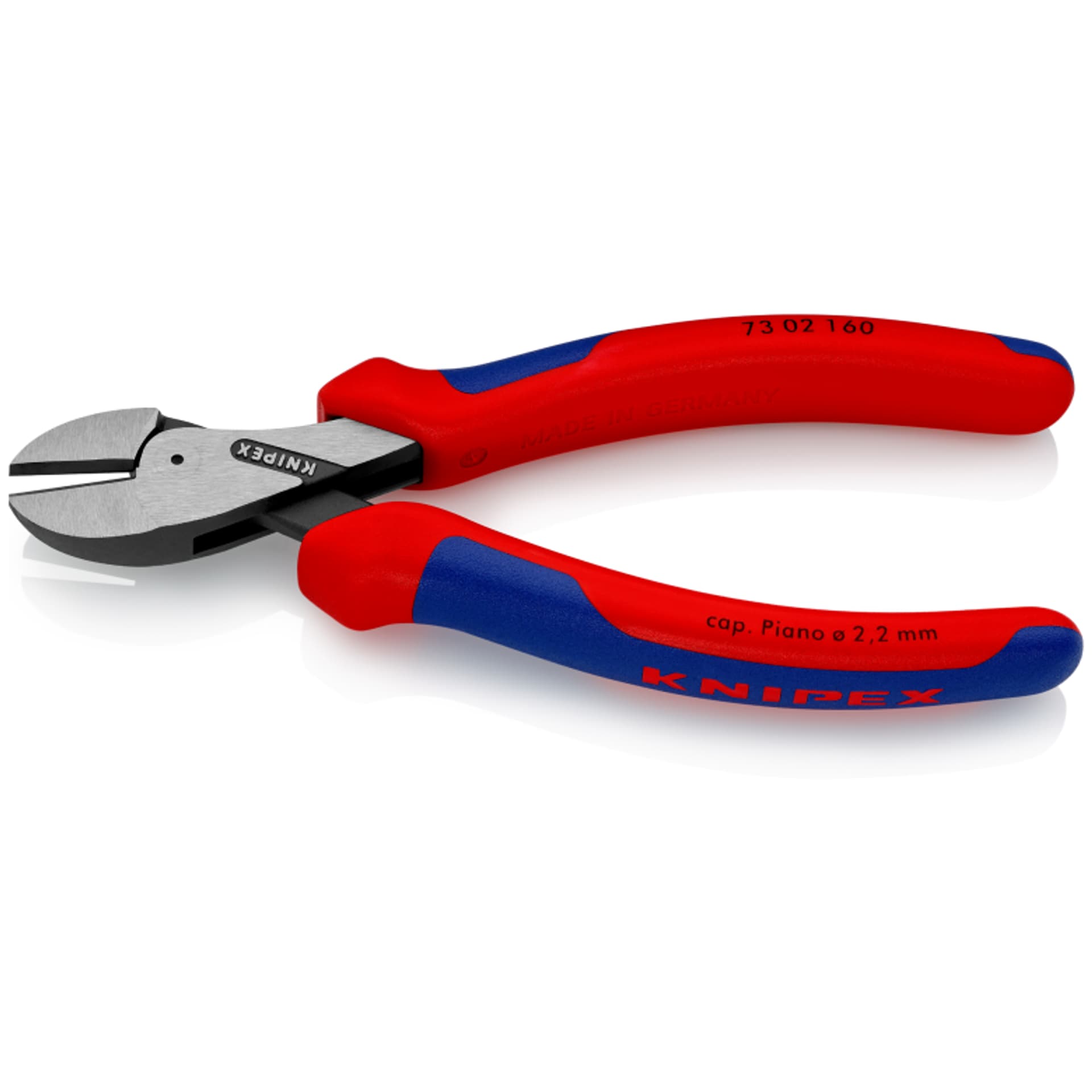 

KNIPEX X-Cut® 73 02 160 SB Kompaktowe szczypce tnące boczne Z wysokim przełożeniem dźwigni KNIPEX