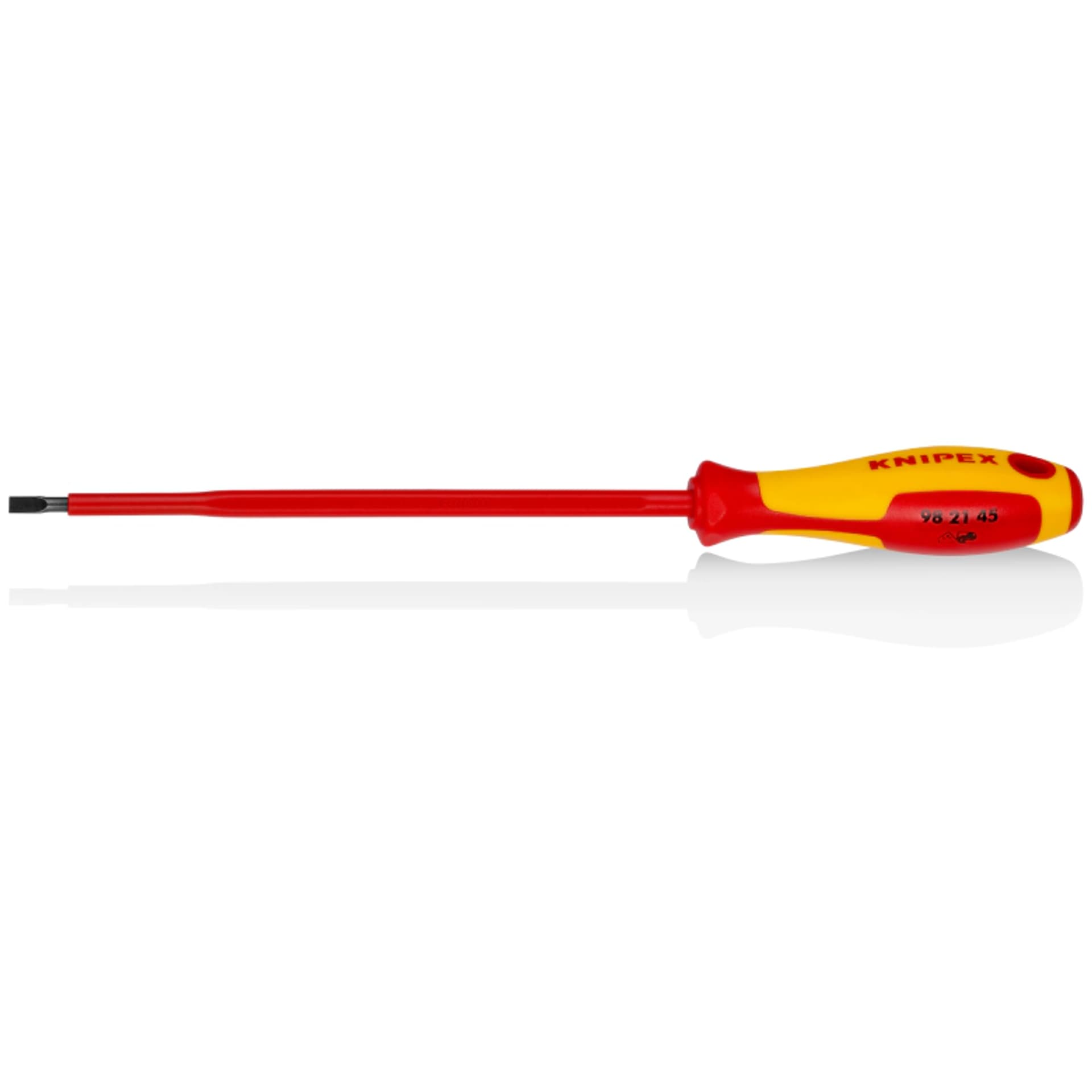 

Wkrętak do wkrętów z rowkiem prostym 98 21 45 KNIPEX