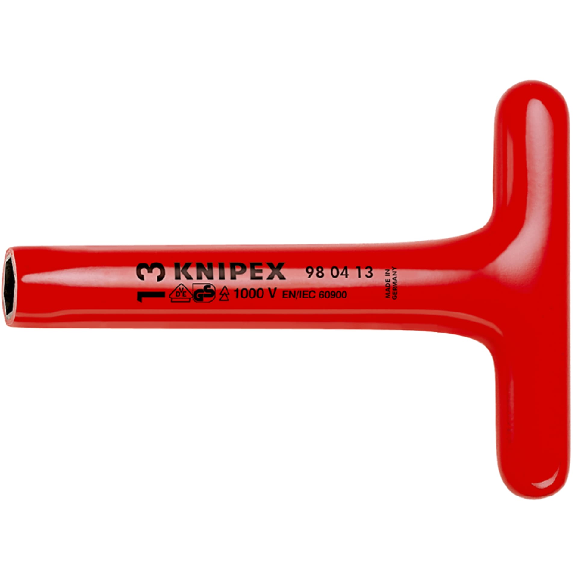 

Wkrętaki nasadowe 98 04 10 Z rękojeścią poprzeczną KNIPEX
