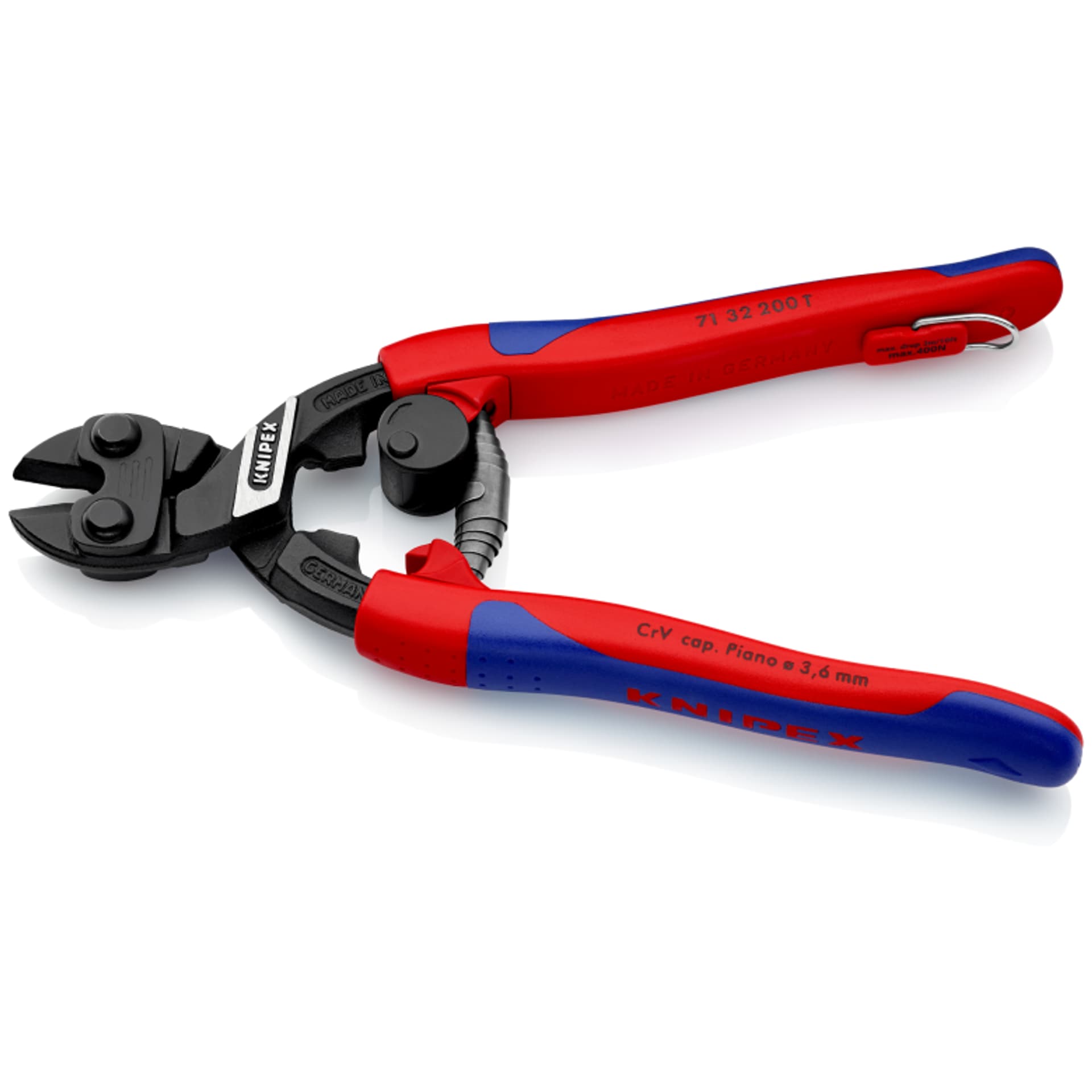 

KNIPEX CoBolt® 71 32 200 T Kompaktowe szczypce tnące przegubowe KNIPEX