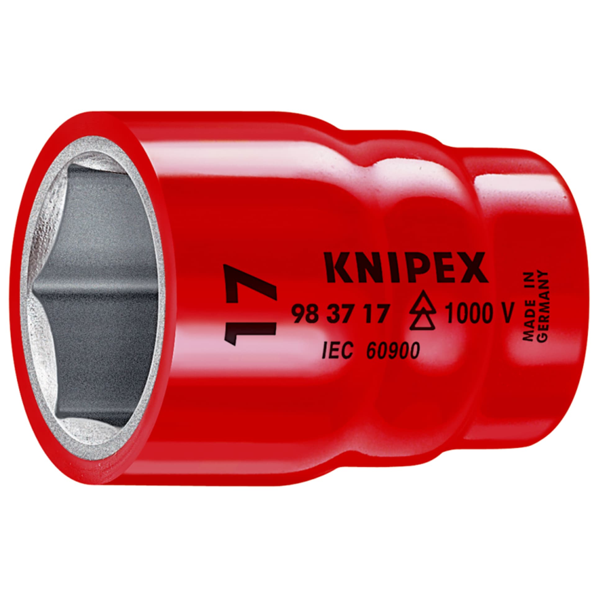 

Nasadka sześciokątna do śrub z łbem sześciokątnym 98 37 13 Z gniazdem czworokątnym 3/8” KNIPEX