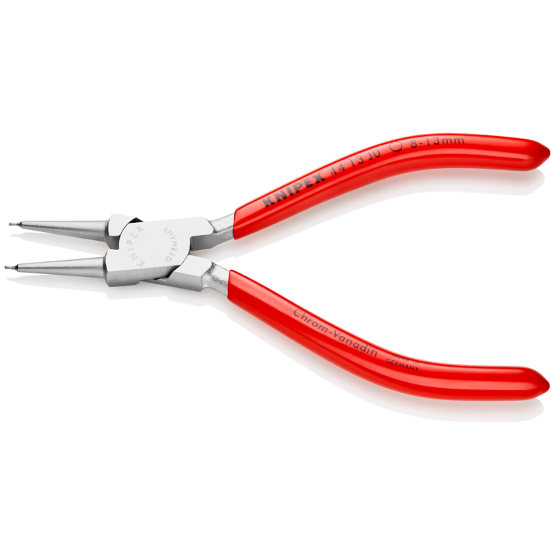 

Szczypce do pierścieni osadczych sprężynujących 44 13 J0 Do montażu pierścieni wewnętrznych w otworach KNIPEX