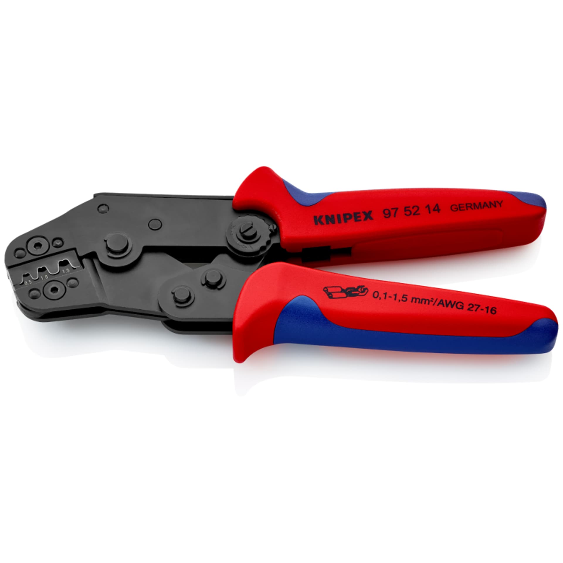 

Szczypce do zagniatania 97 52 14 Krótka konstrukcja KNIPEX