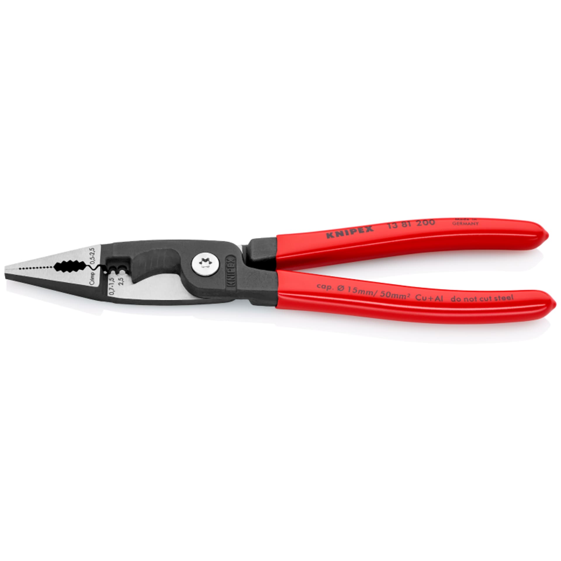 

Szczypce do prac elektroinstalacyjnych 13 81 200 KNIPEX