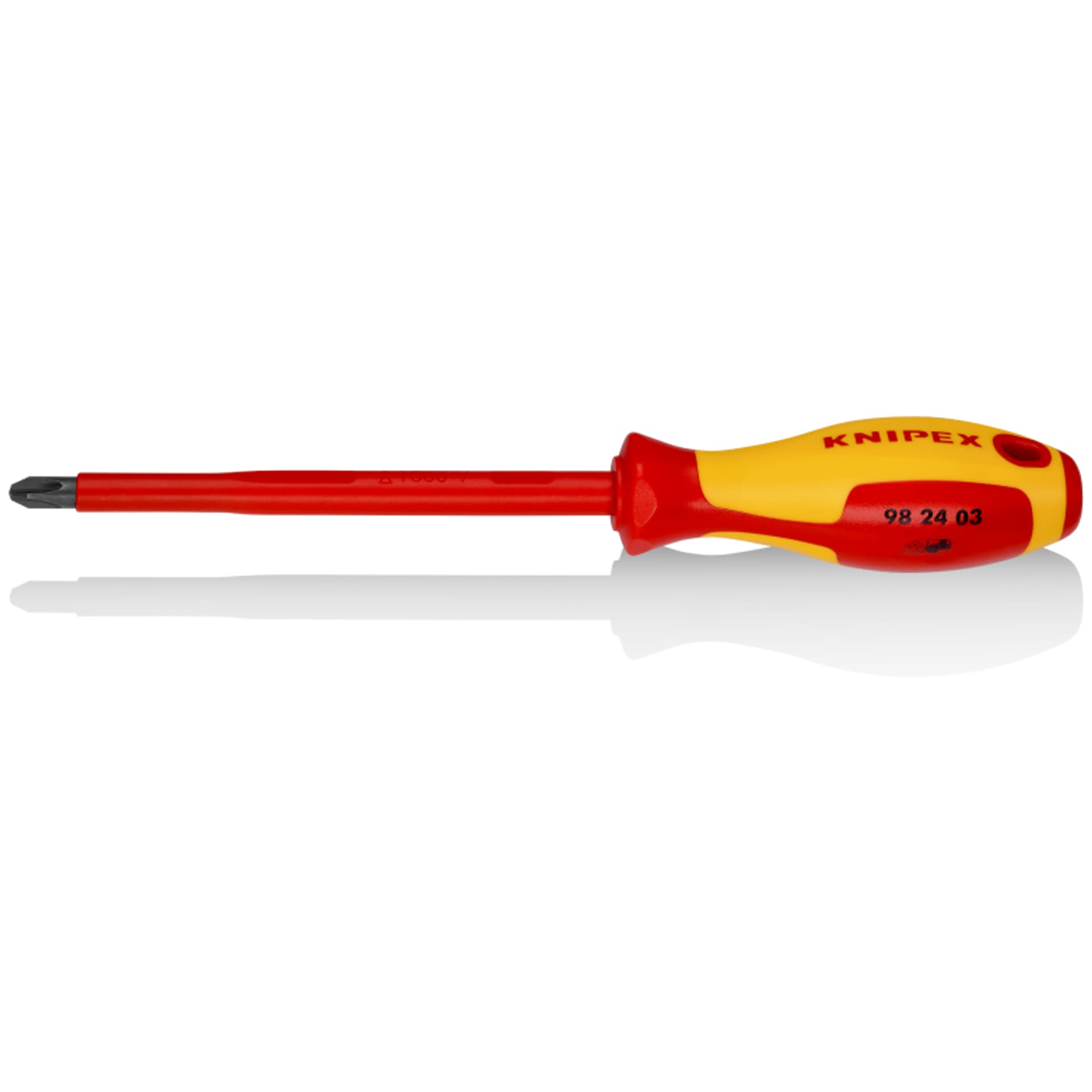 

Wkrętak do śrub z gniazdem krzyżowym 98 24 03 Phillips® KNIPEX