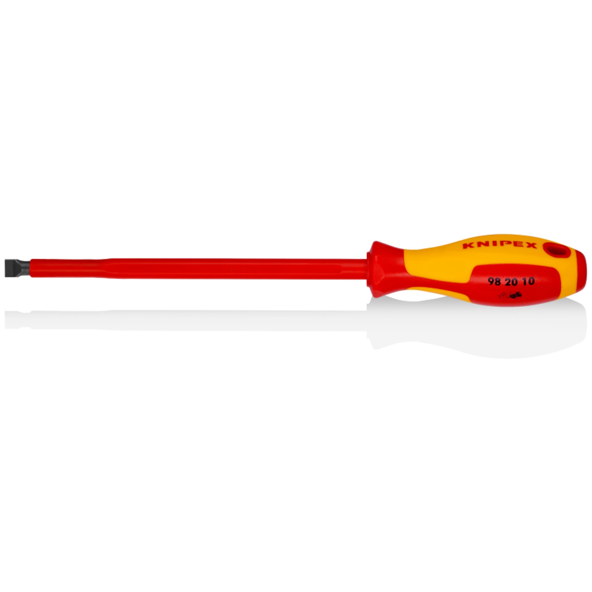 

Wkrętak do wkrętów z rowkiem prostym 98 20 10 KNIPEX