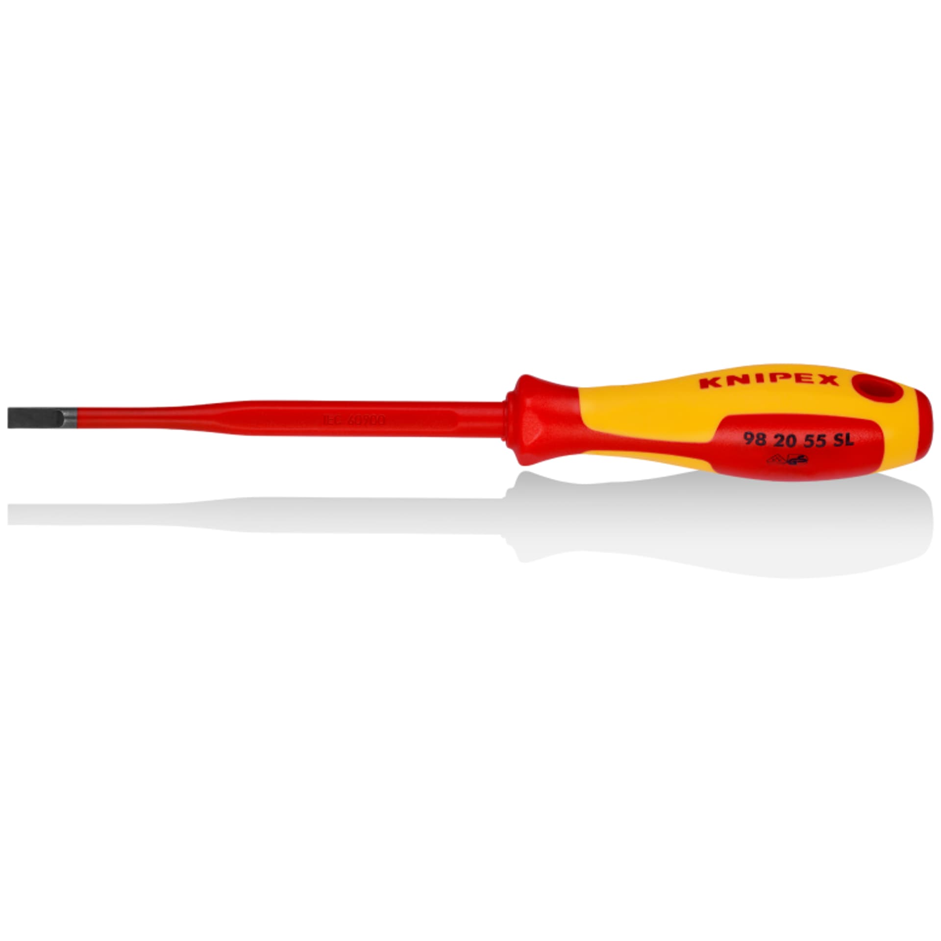 

Wkrętak (Slim) do śrub z rowkiem 98 20 55 SL KNIPEX, Slim) do śrub z rowkiem 98 20 55 sl knipe