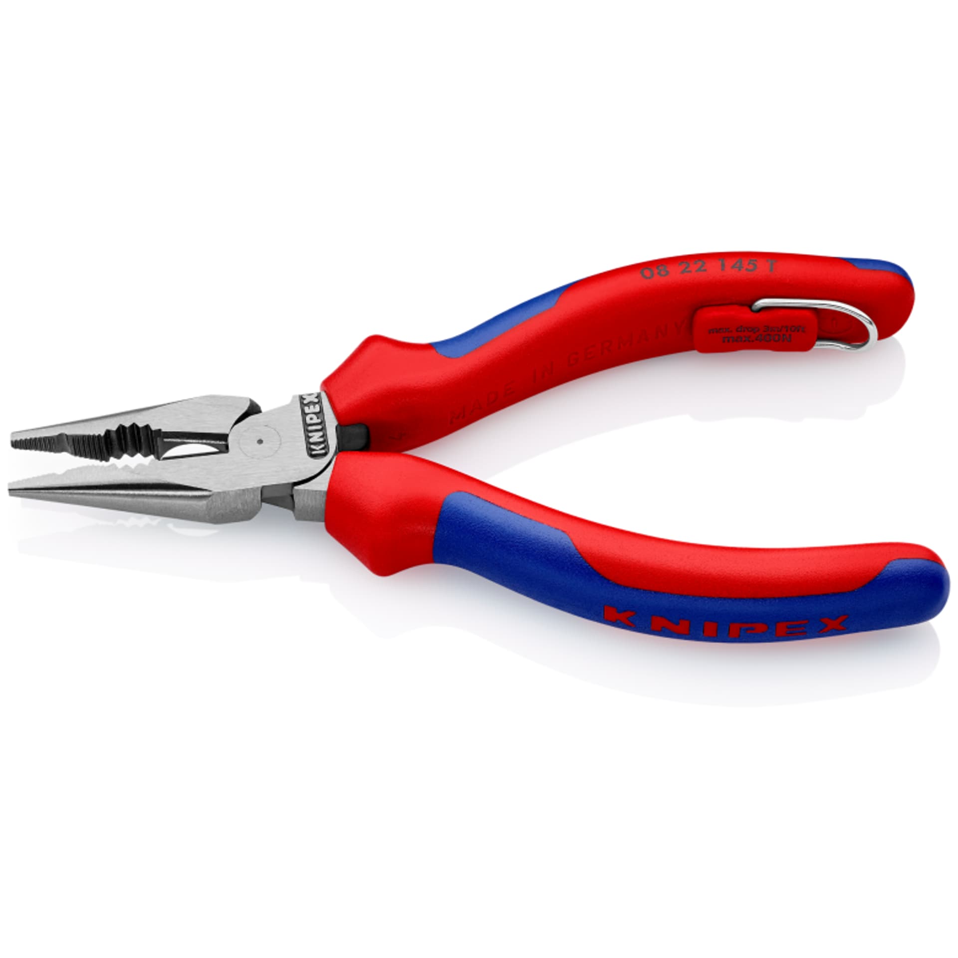 

Szczypce uniwersalne z ostro zakończonymi szczękami 08 22 145 T KNIPEX