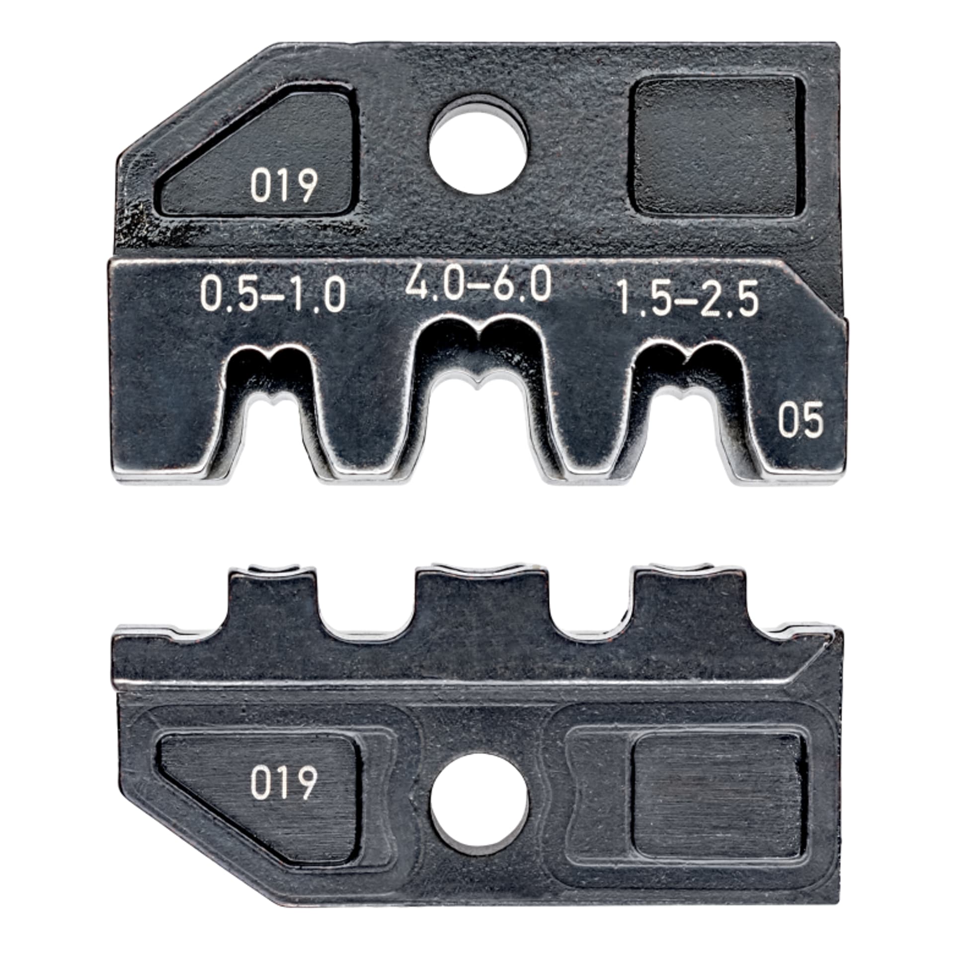 

Matryca zagniatająca 97 49 05 Do końcówek nasuwanych, nieizolowanych 4,8 + 6,3 mm KNIPEX
