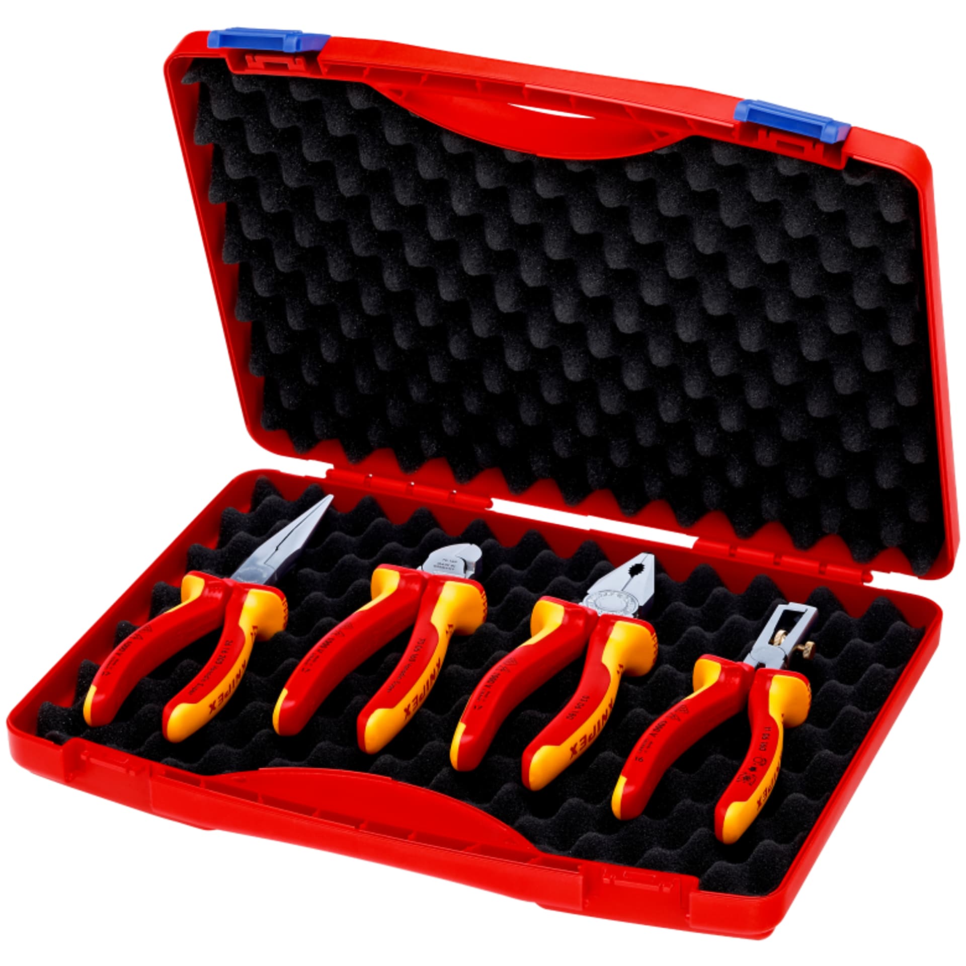 

Walizka narzędziowa RED Electro Set 1 dla elektryków 00 20 15 4 części KNIPEX