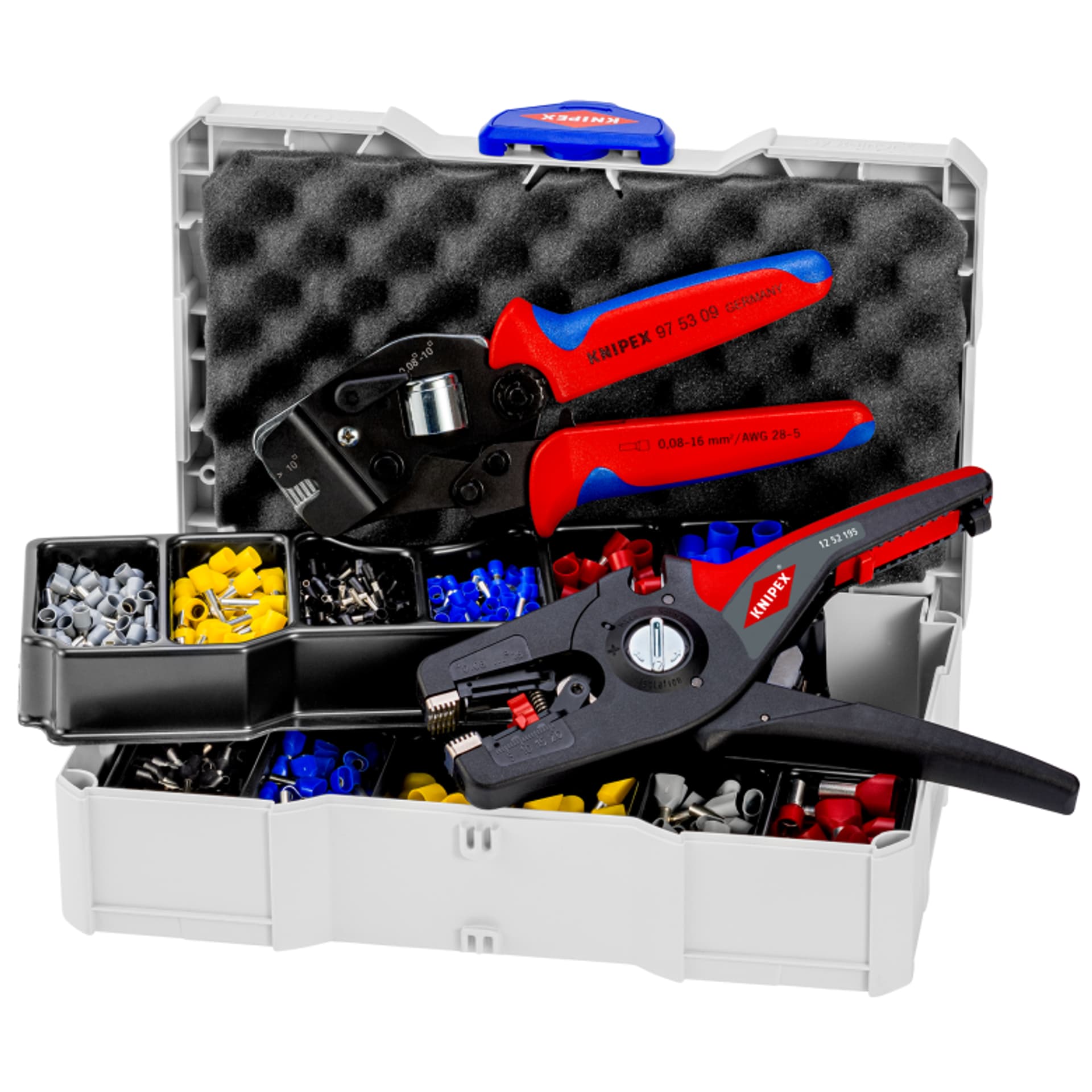 

Artykuły do zagniatania 97 90 15 Do tulejek kablowych KNIPEX