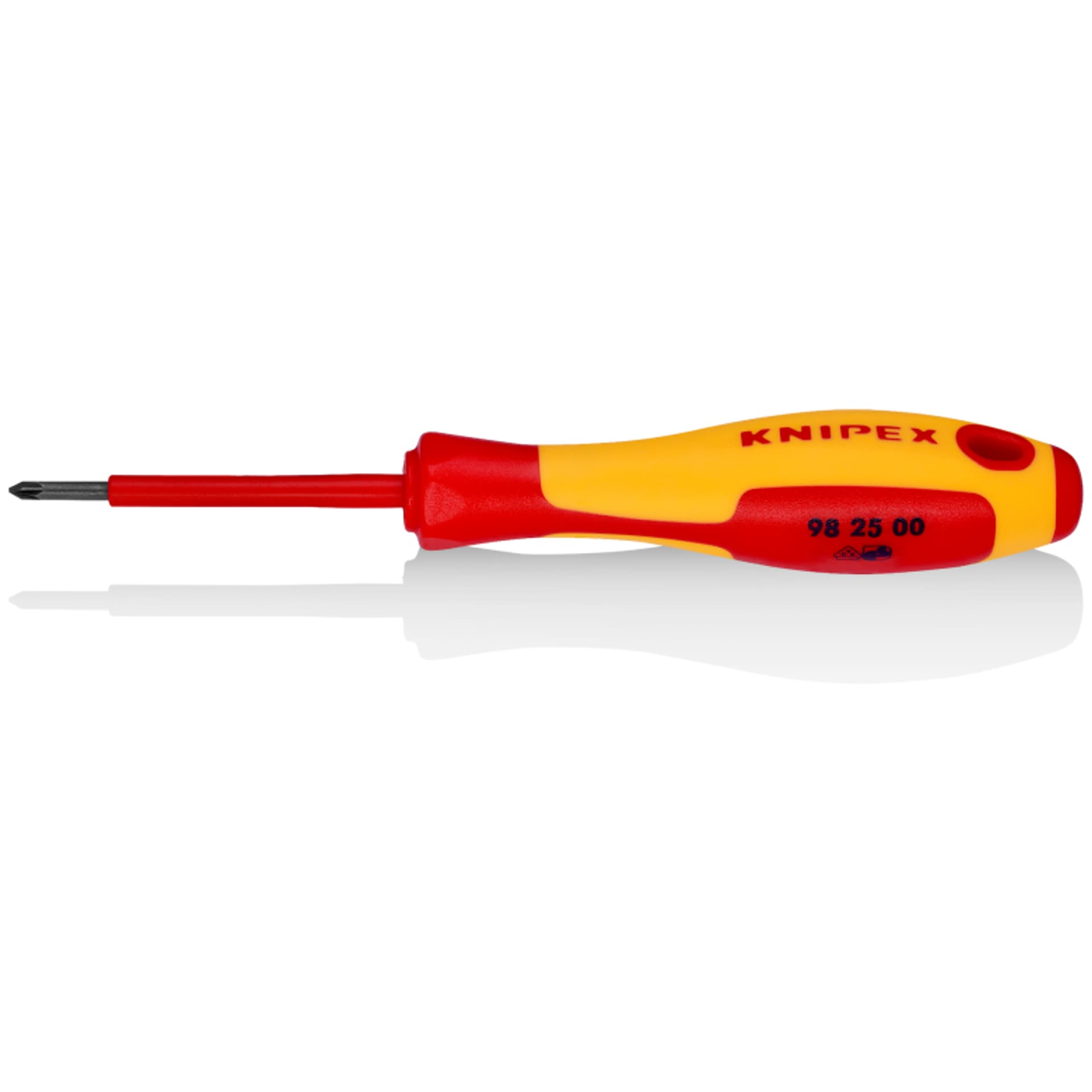 

Wkrętak do śrub z gniazdem krzyżowym 98 25 00 Pozidriv® KNIPEX