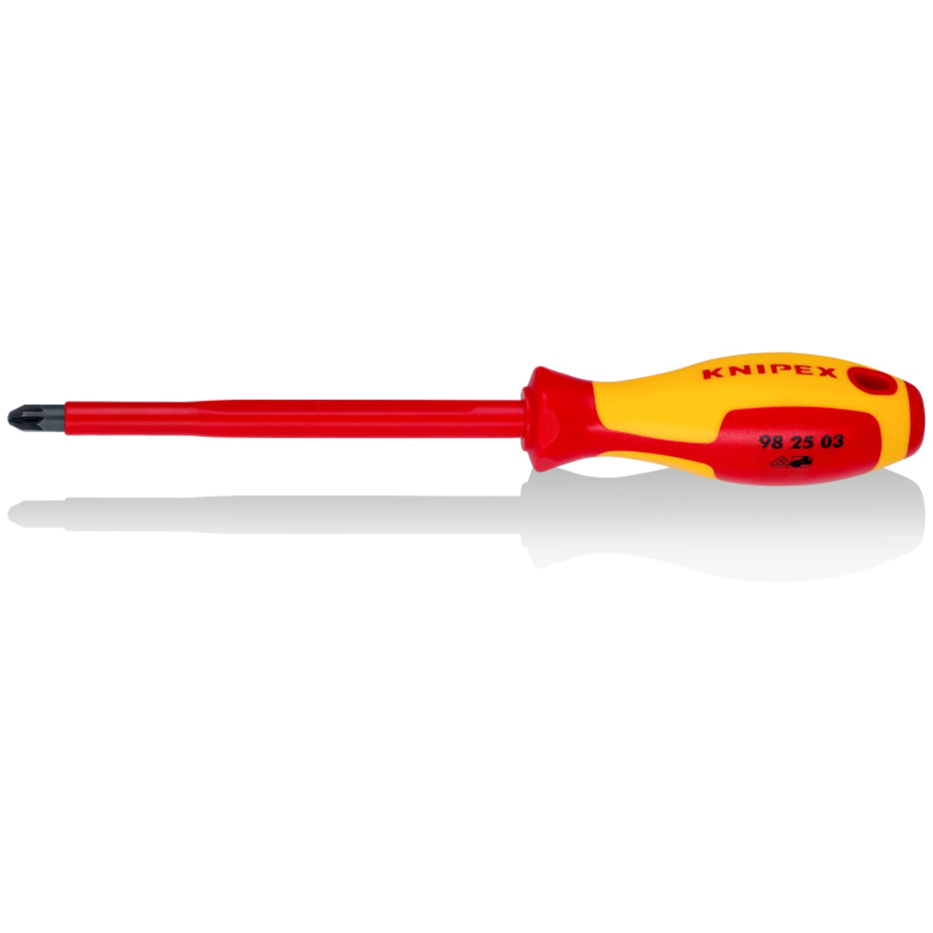 

Wkrętak do śrub z gniazdem krzyżowym 98 25 03 Pozidriv® KNIPEX