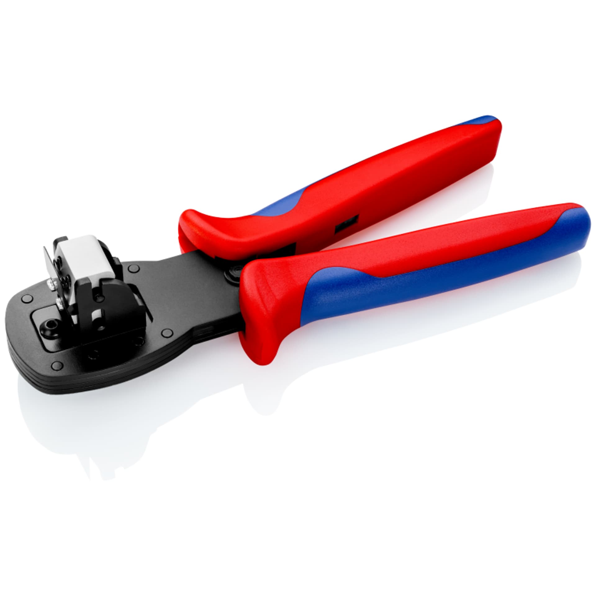 

Szczypce do zagniatania wtyków miniaturowych 97 54 25 Do zagniatania równoległego Do złączy typu Micro-Fit firmy Molex LLC KNIPEX