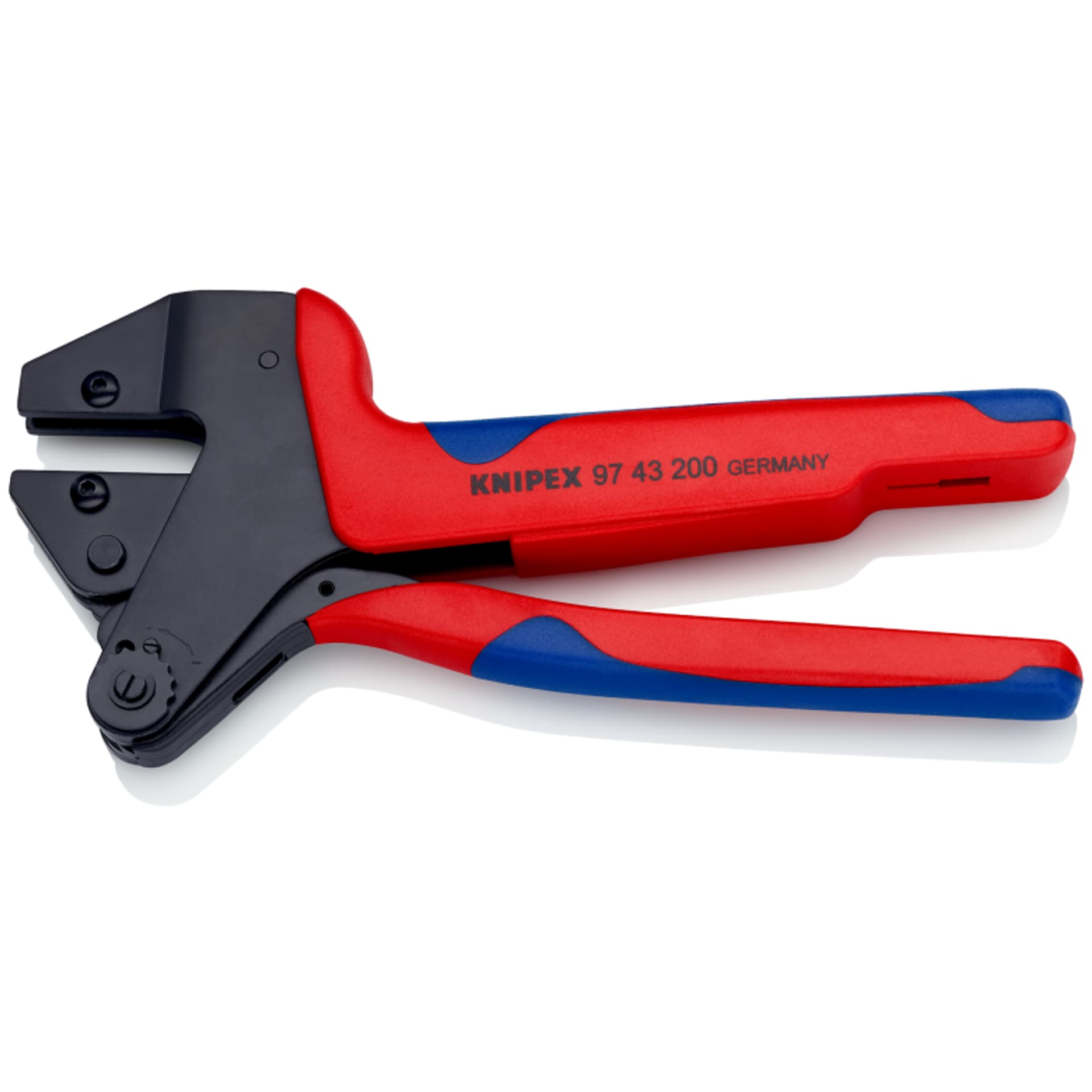 

Szczypce do zagniatania typu Crimp System 97 43 200 A Do wymiennych matryc zagniatających KNIPEX