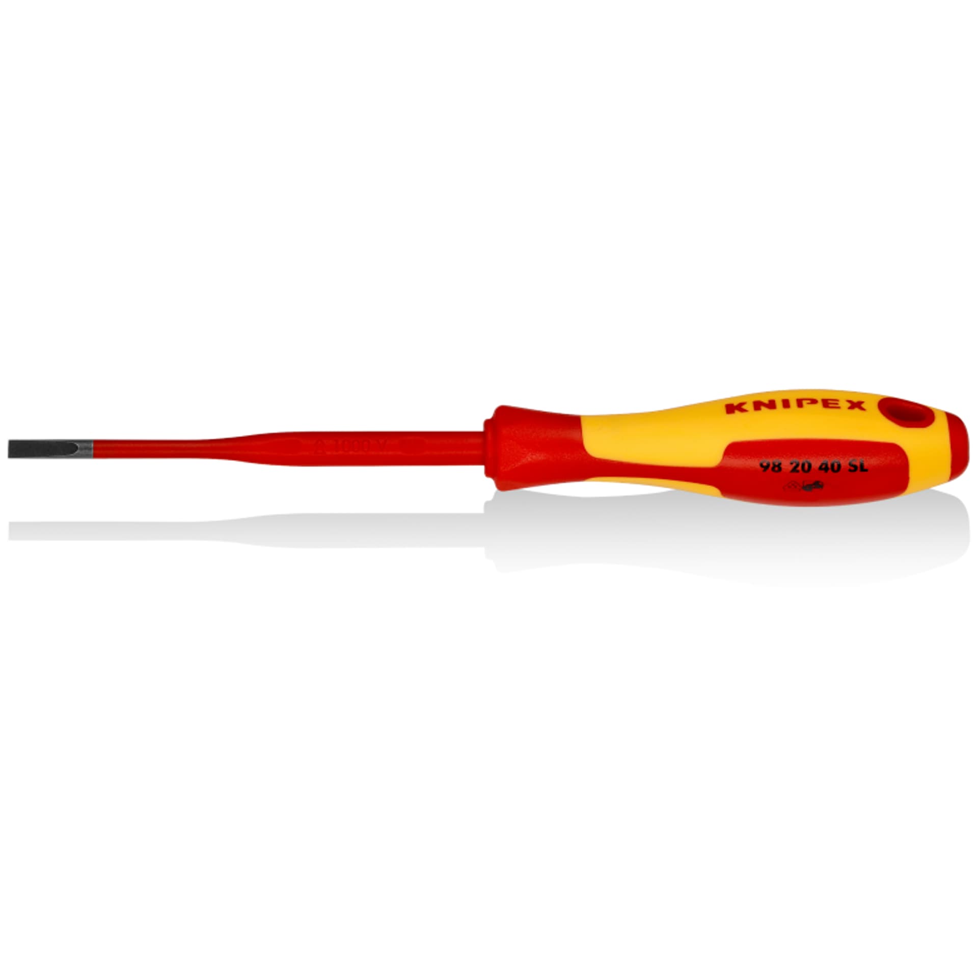 

Wkrętak (Slim) do śrub z rowkiem 98 20 40 SL KNIPEX, Slim) do śrub z rowkiem 98 20 40 sl knipe