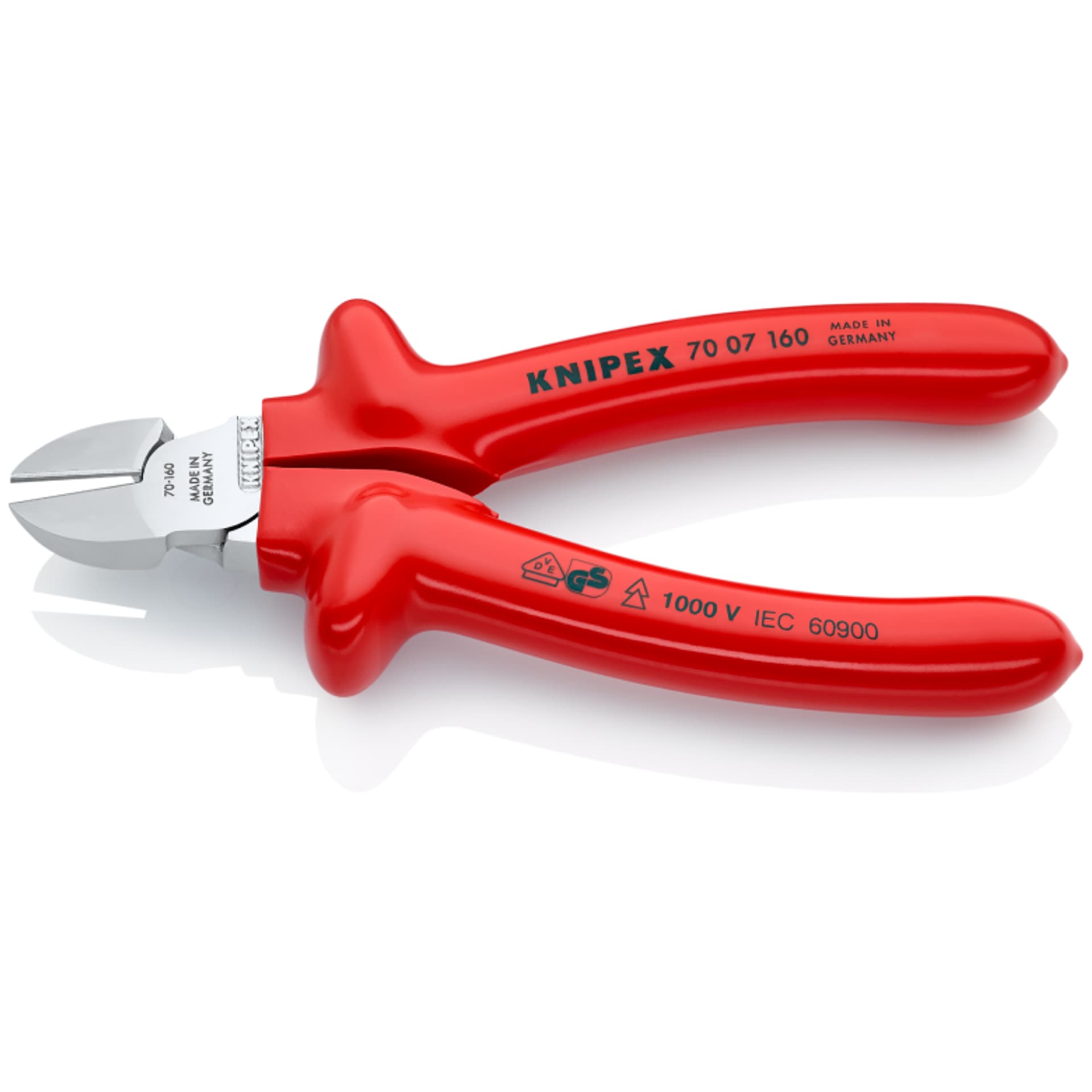 

Szczypce tnące boczne 70 07 160 KNIPEX