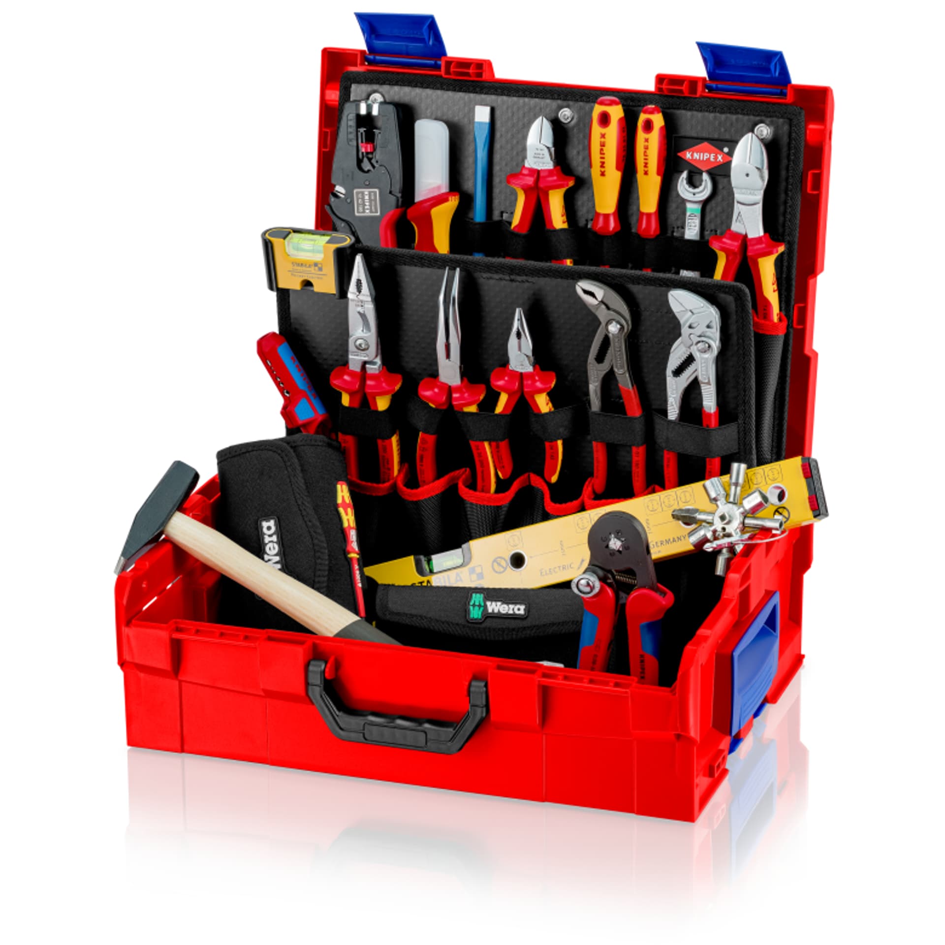 

KNIPEX L-BOXX® dla elektryków 00 21 19 LB E 63-częściowa KNIPEX