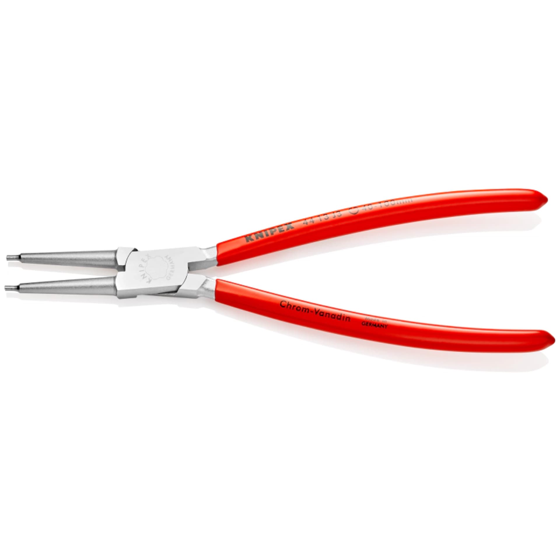 

Szczypce do pierścieni osadczych sprężynujących 44 13 J3 Do montażu pierścieni wewnętrznych w otworach KNIPEX