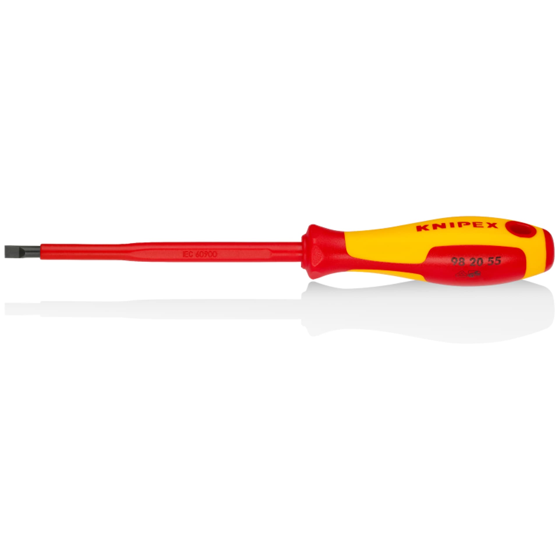 

Wkrętak do wkrętów z rowkiem prostym 98 20 55 KNIPEX