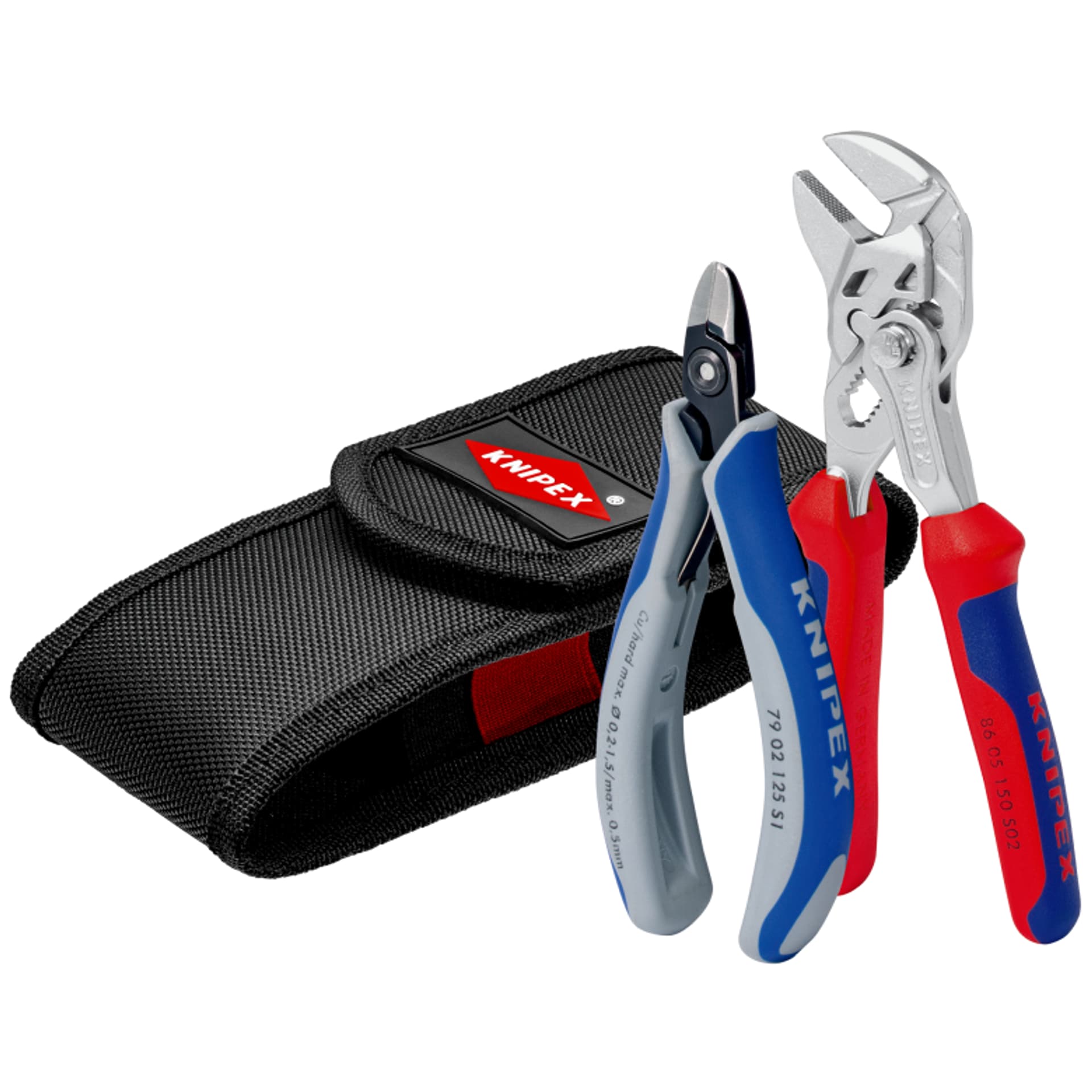 

Zestaw do rozpinania opasek zaciskowych 00 19 72 V01 1 x 86 05 150 S02, 1 x 79 02 125 S1 KNIPEX