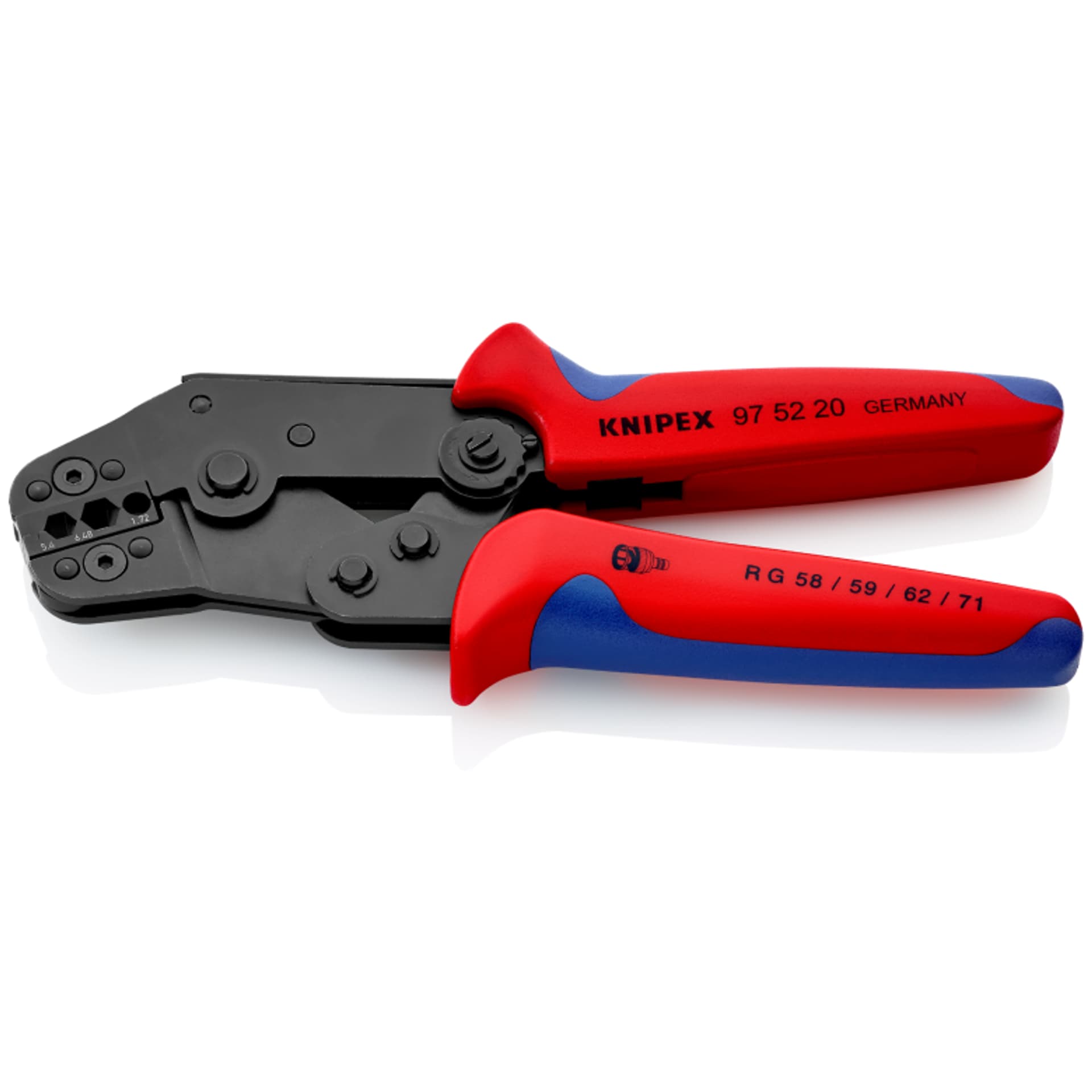 

Szczypce do zagniatania 97 52 20 Krótka konstrukcja KNIPEX