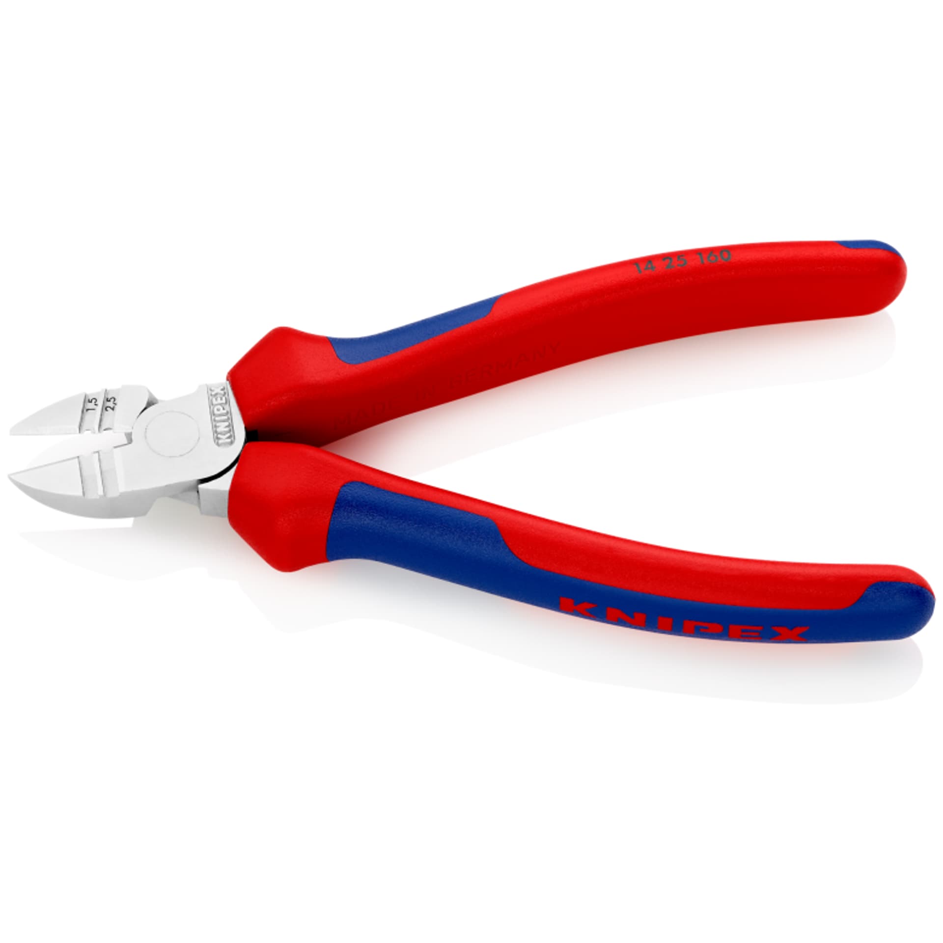 

Szczypce tnące boczne do ściągania izolacji 14 25 160 KNIPEX
