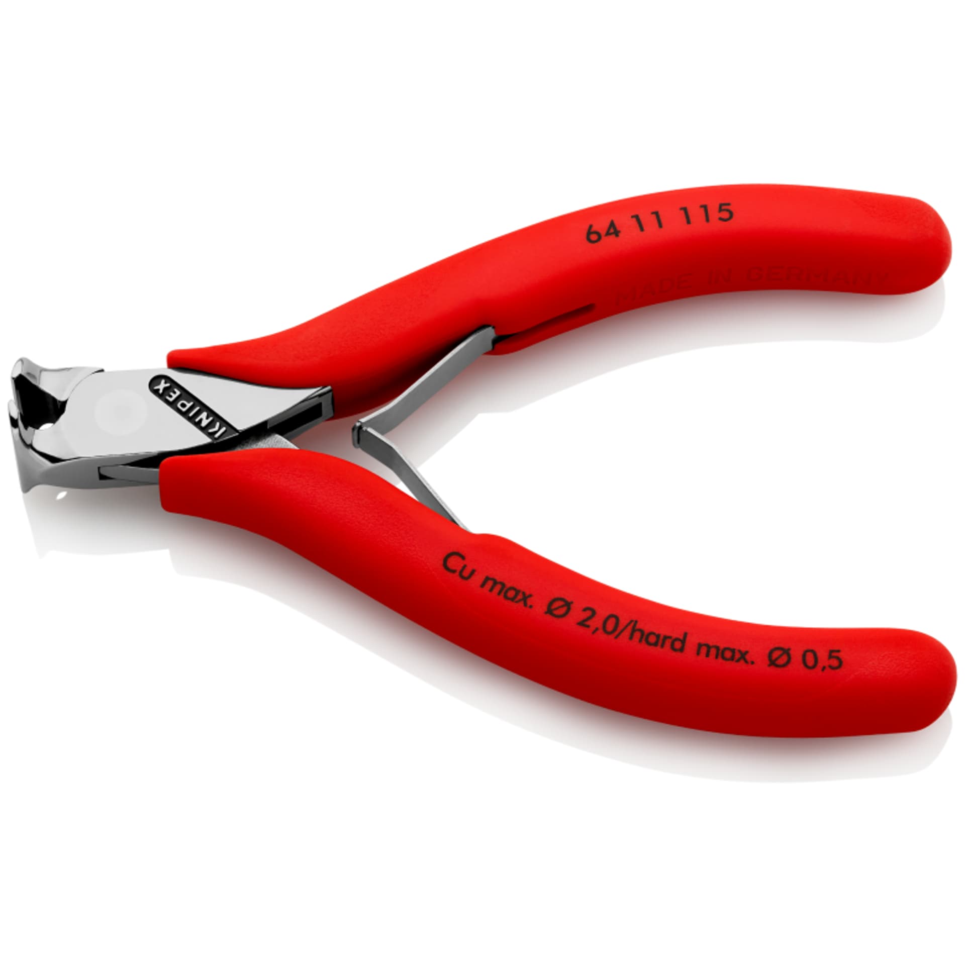 

Szczypce tnące czołowe dla elektroników 64 11 115 KNIPEX