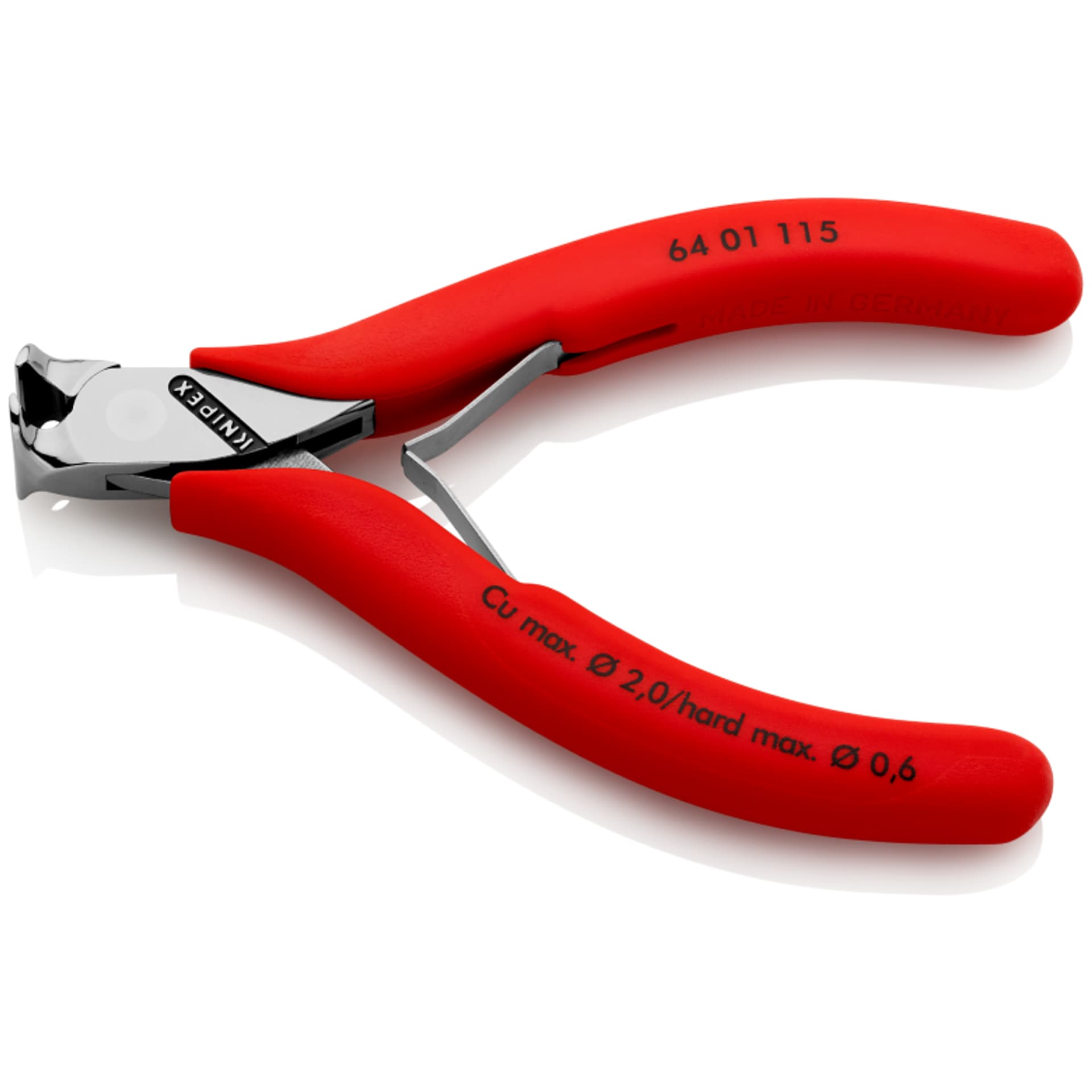 

Szczypce tnące czołowe dla elektroników 64 01 115 KNIPEX