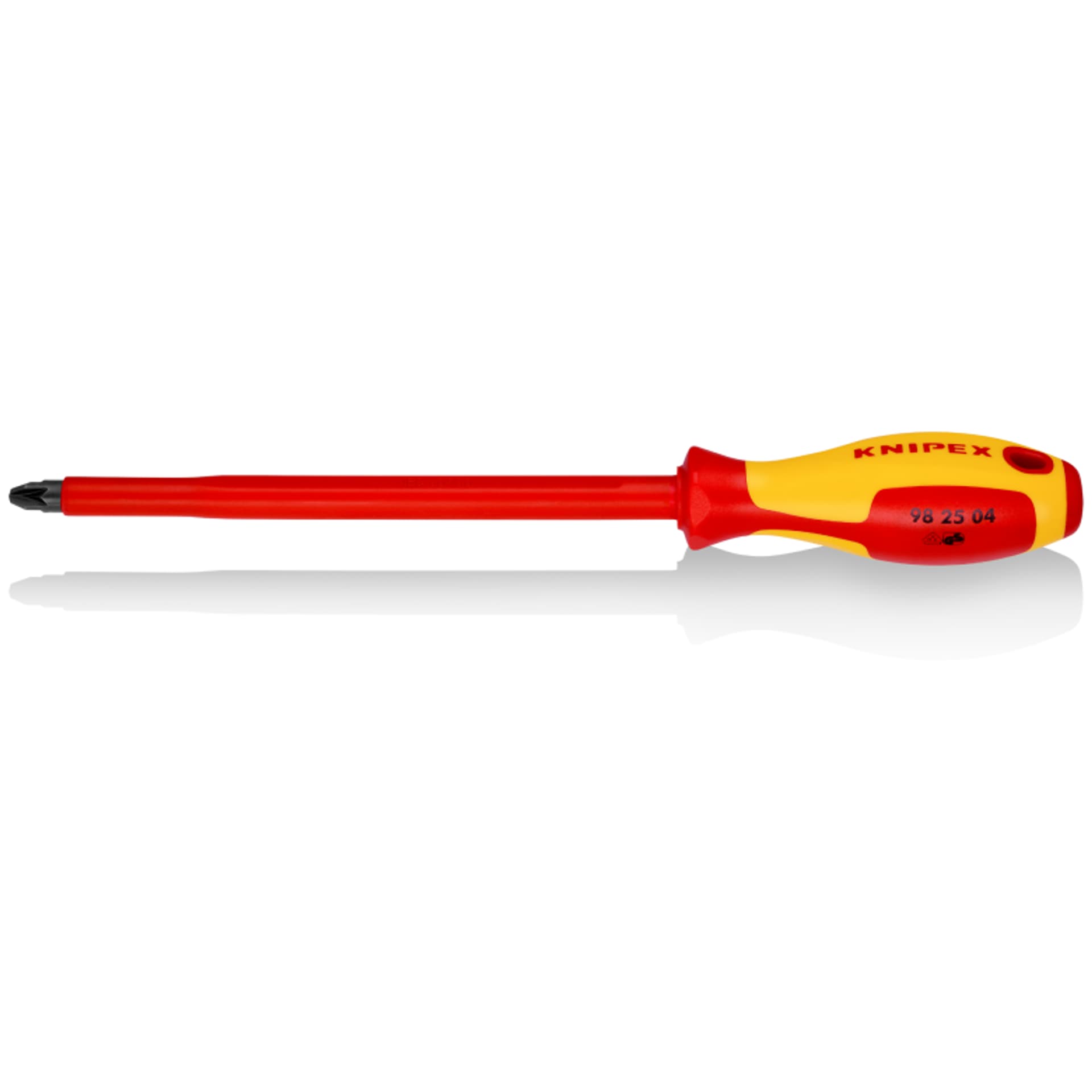 

Wkrętak do śrub z gniazdem krzyżowym 98 25 04 Pozidriv® KNIPEX